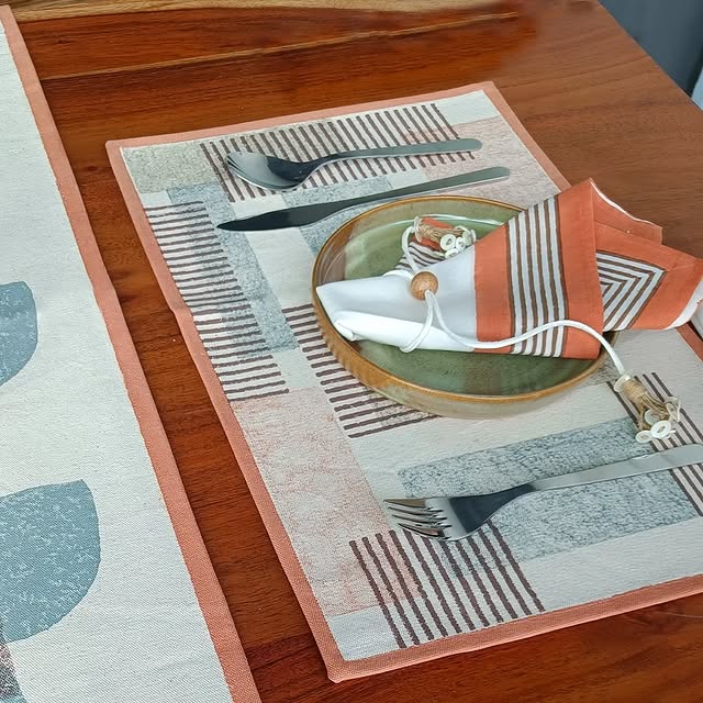 Why Every Desi Dining Table Deserves Block-Printed Table Mats During Festivities