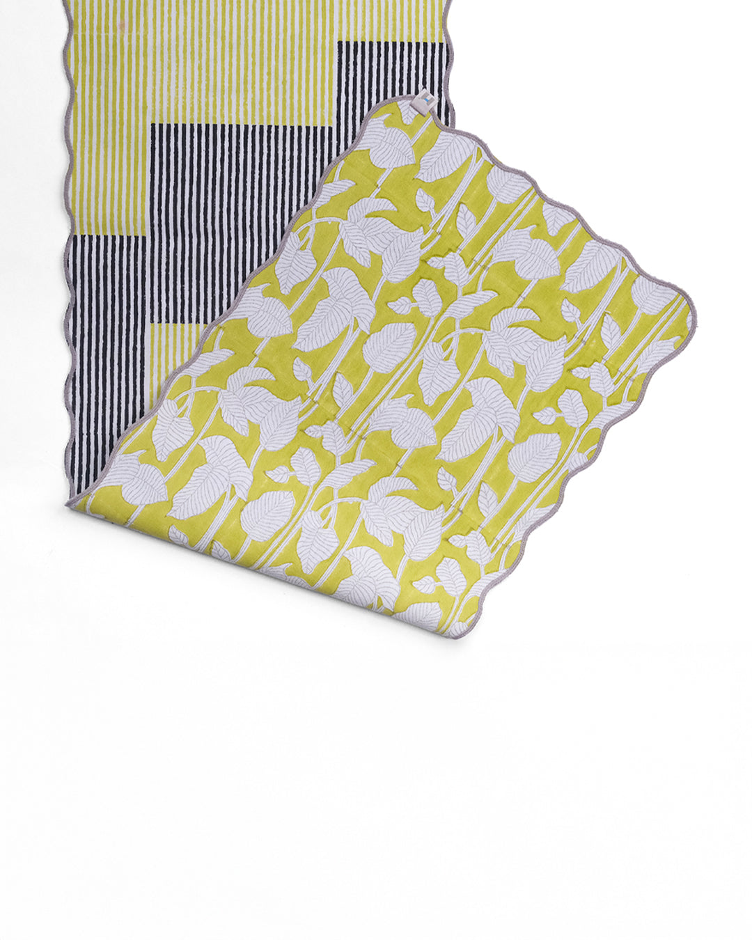 Nature's Canvas Floro Green - Table Runner