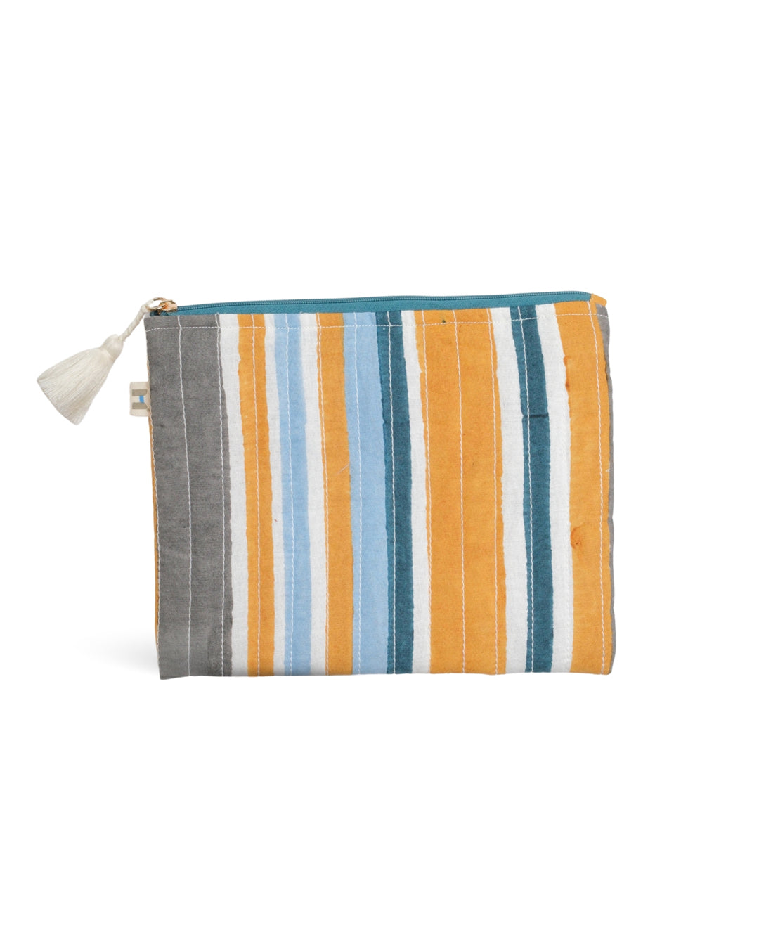 Barcode Yellow & Blue - Cable Pouch