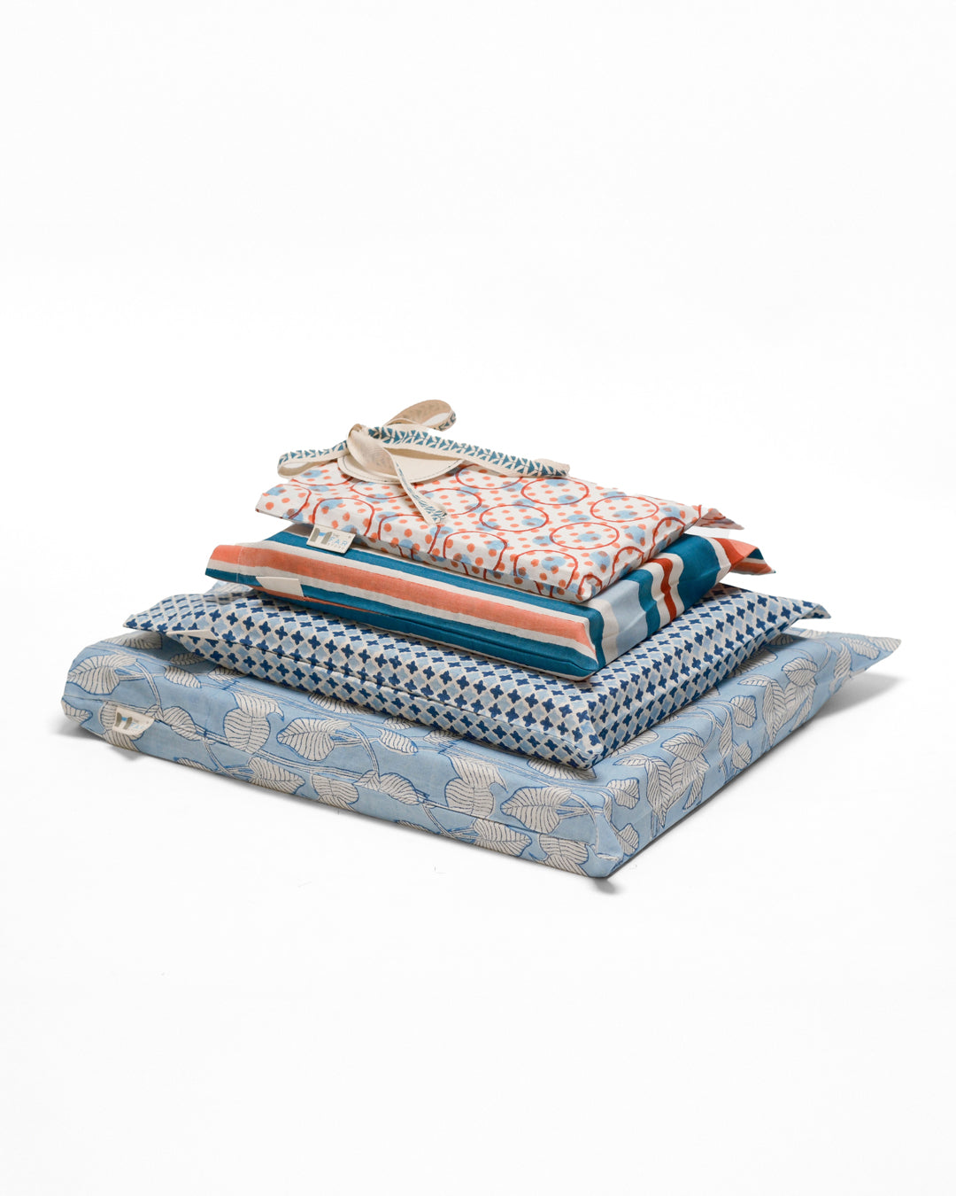 Set of 4 - Tohfa Blue Gift Sleeves