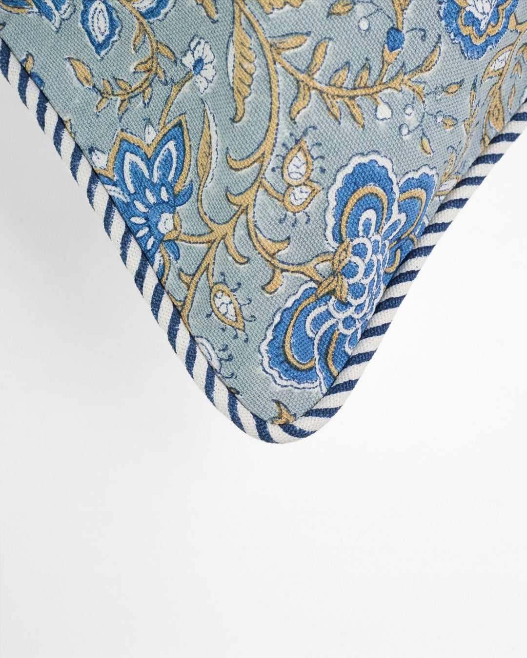 Nature's Canvas Floral Cushion Cover
