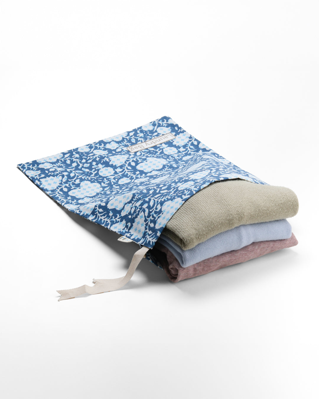 Set of 5 - Botanical Bliss Blue Travel Organiser