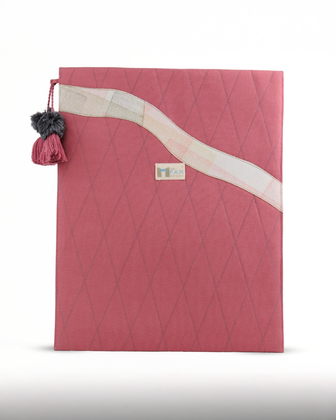 Gond Folk Snake - Pink Laptop Sleeve