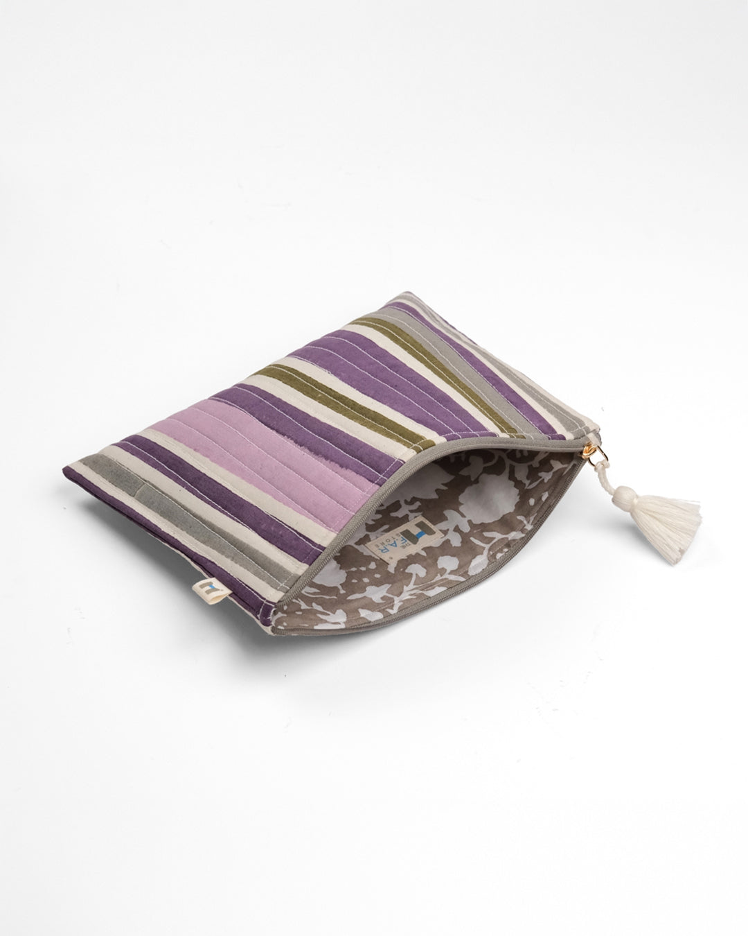 Barcode Purple & Green - Cable Pouch