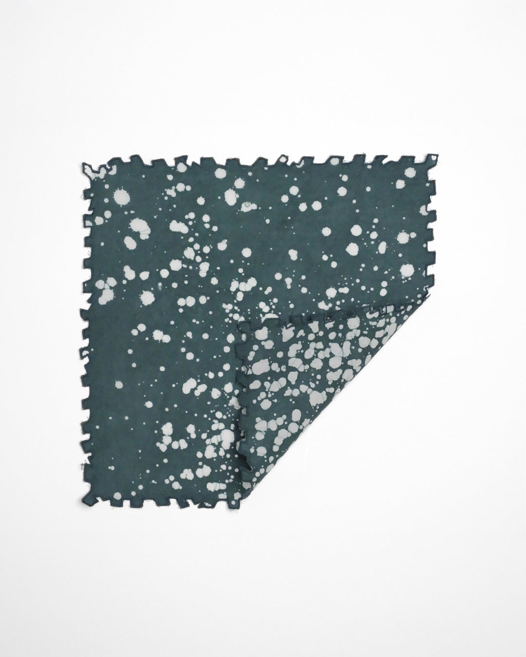 Set of 6 - Stipples Green Cocktail Napkins