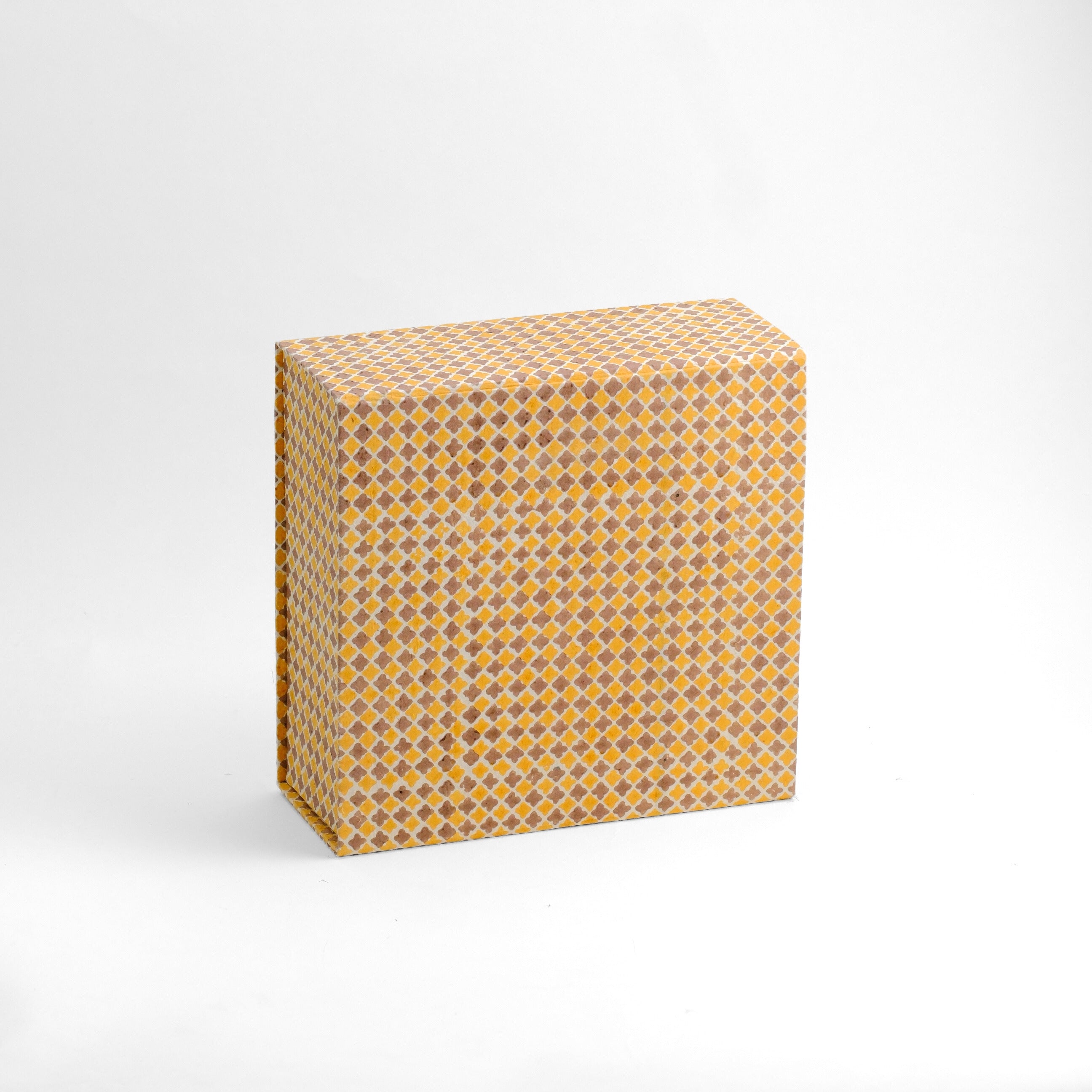Gift Box - Yellow Diamond