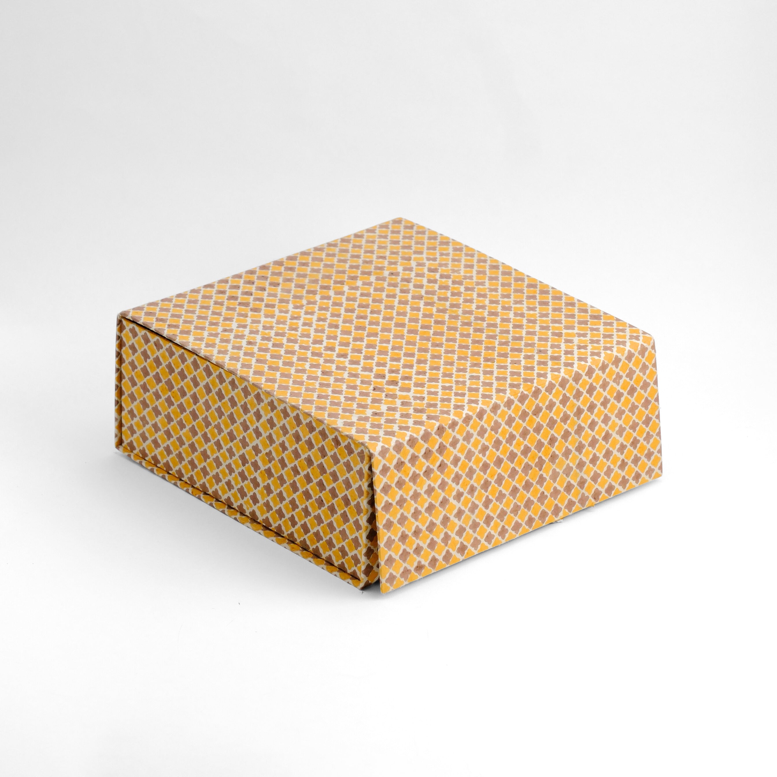 Gift Box - Yellow Diamond