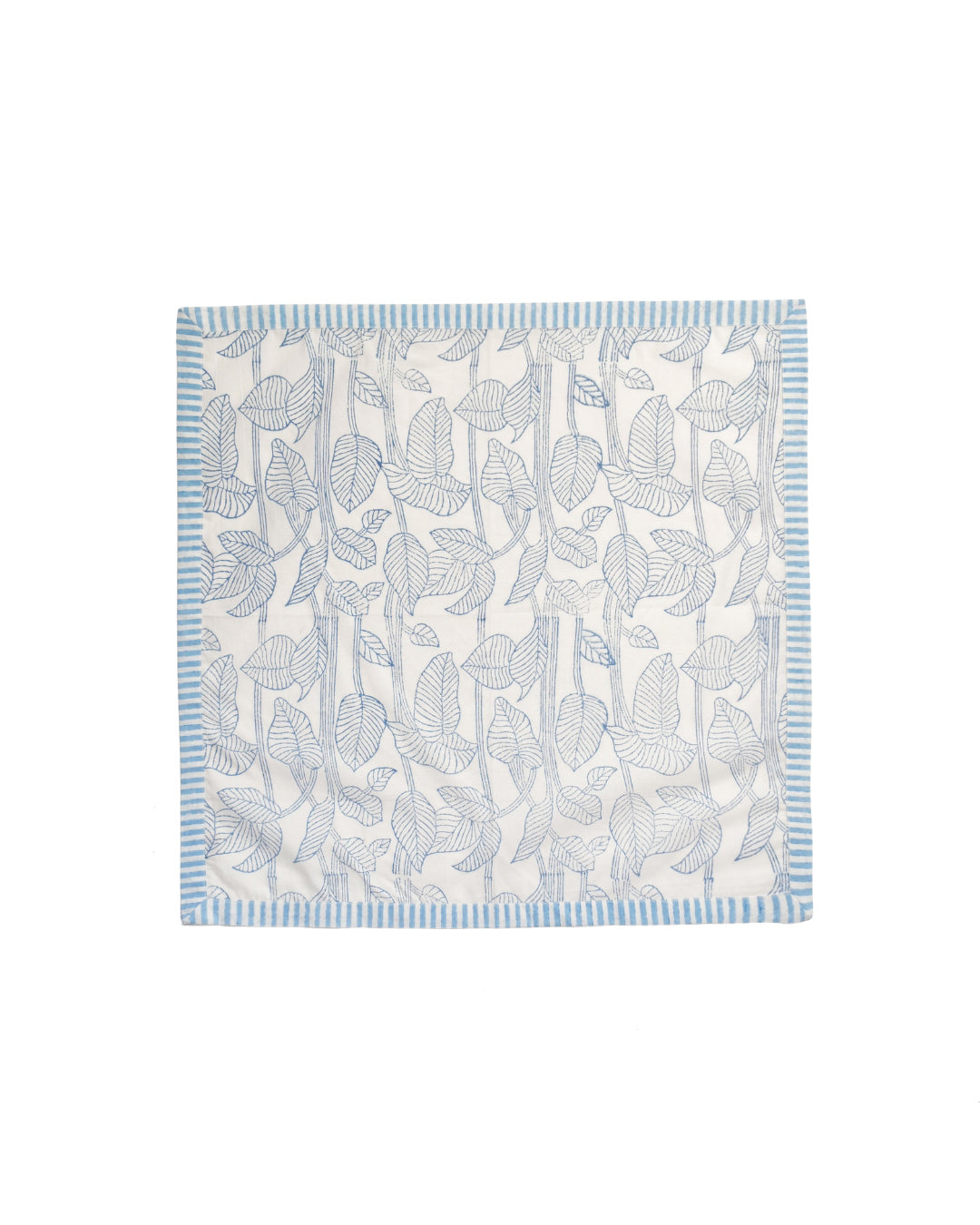 Set of 6 - Nature's Canvas Blue Table Napkins