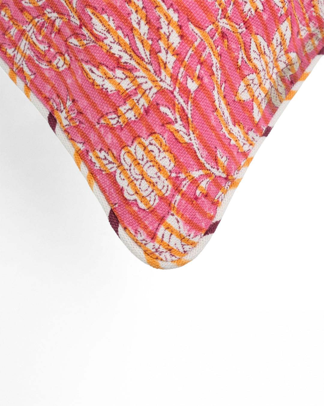 Sunset Whispers - Floral Cushion Cover