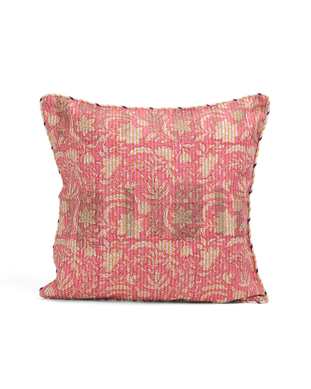 Sunset Whispers - Floral Cushion Cover