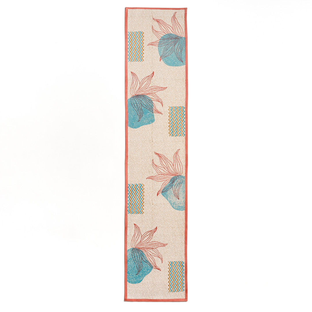 Coastal Breeze (Plam Leaf) - Table Runner