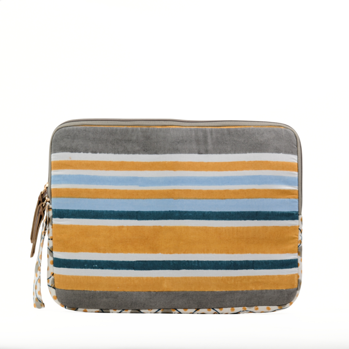 Barcode Yellow Blue - Laptop Sleeve
