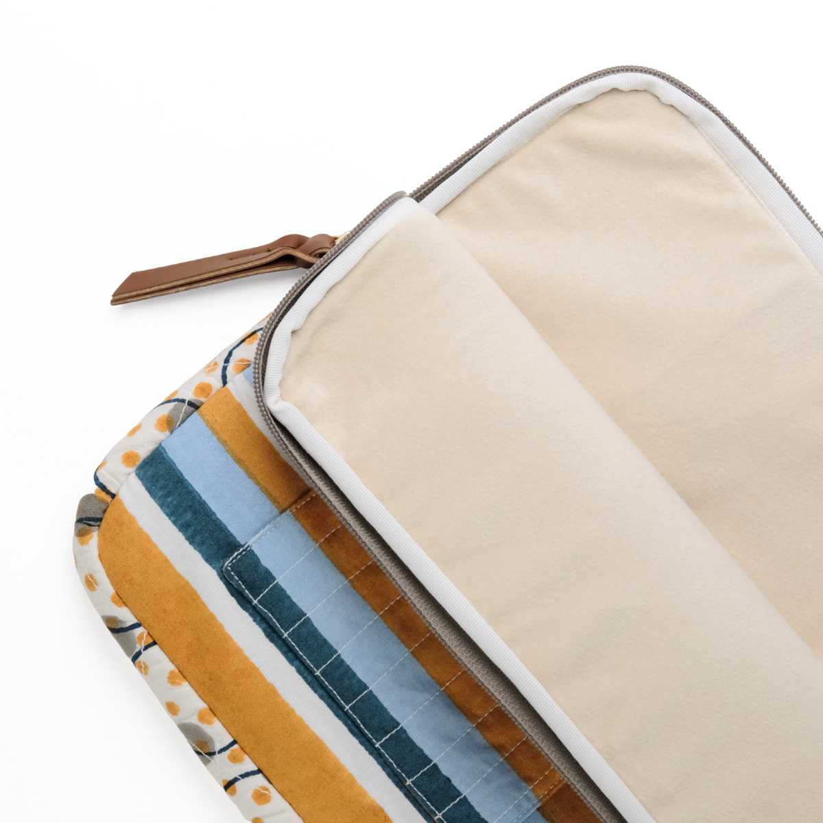Barcode Yellow Blue - Laptop Sleeve