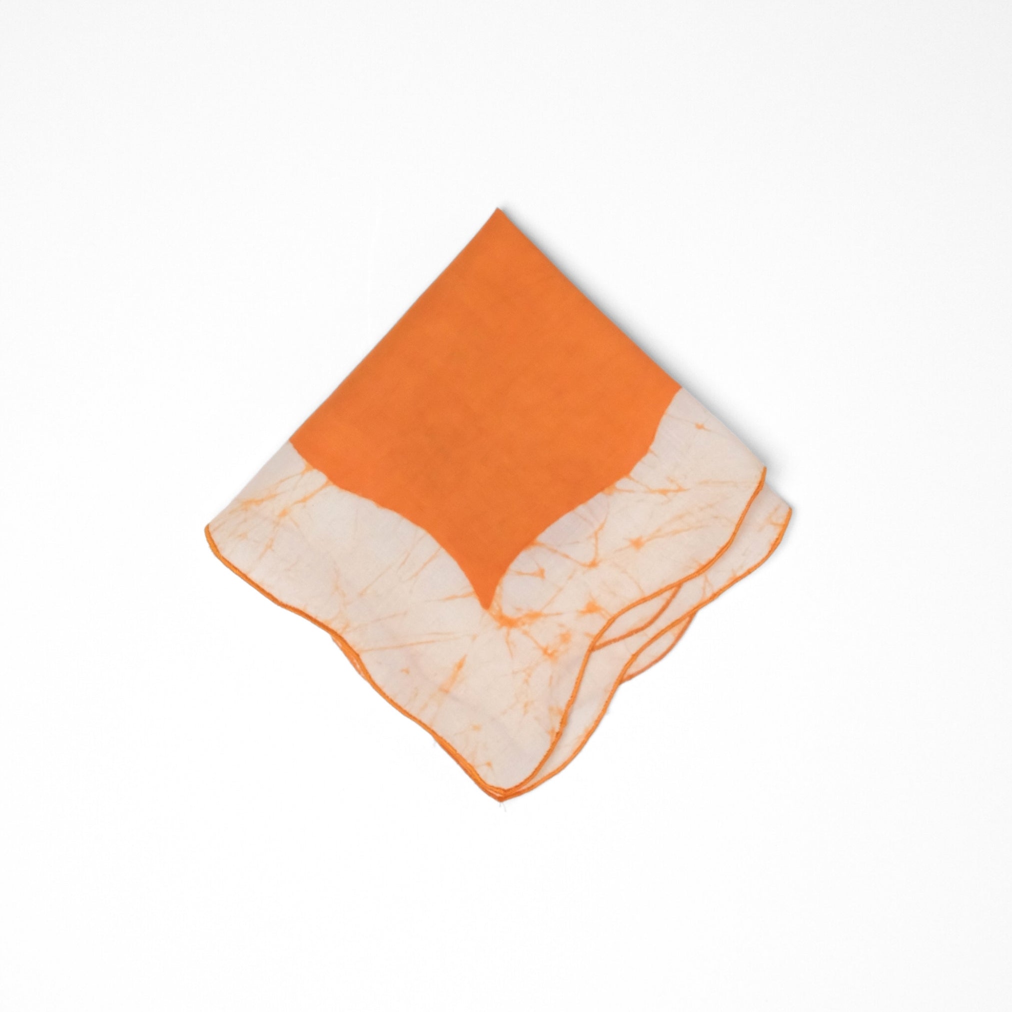 Set of 6 - Waves Rust Cocktail Napkins
