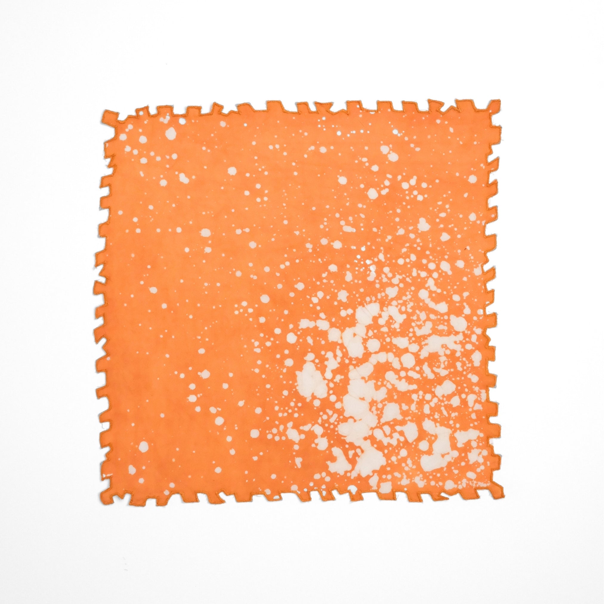 Set of 6 - Stipples Rust Cocktail Napkins