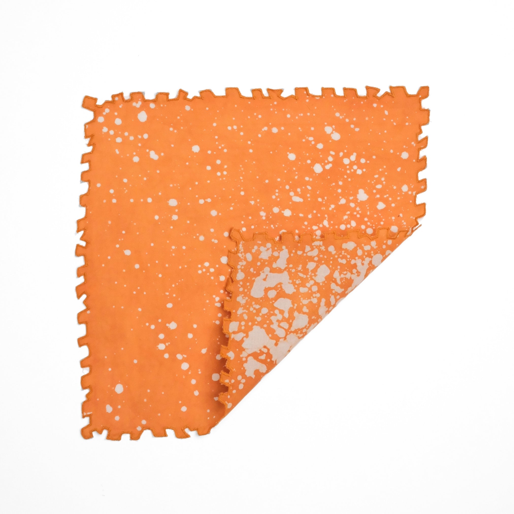 Set of 6 - Stipples Rust Cocktail Napkins