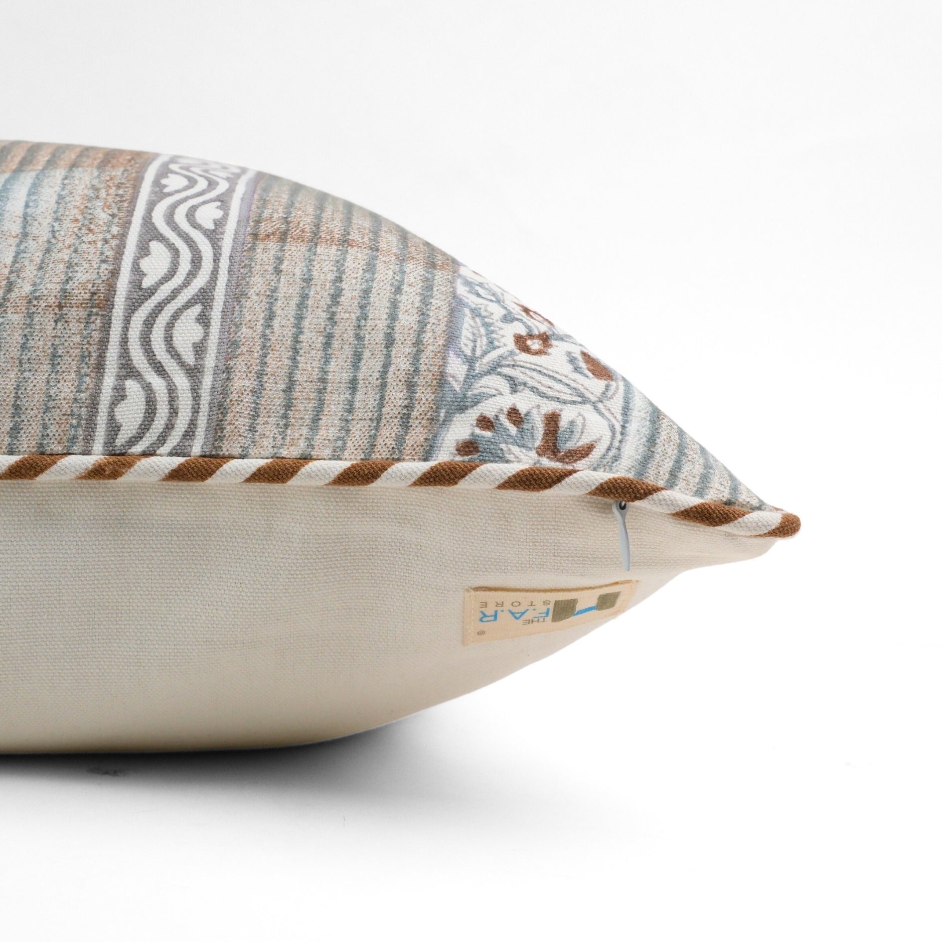 Timeless Neutrals - Floral Cushion Cover