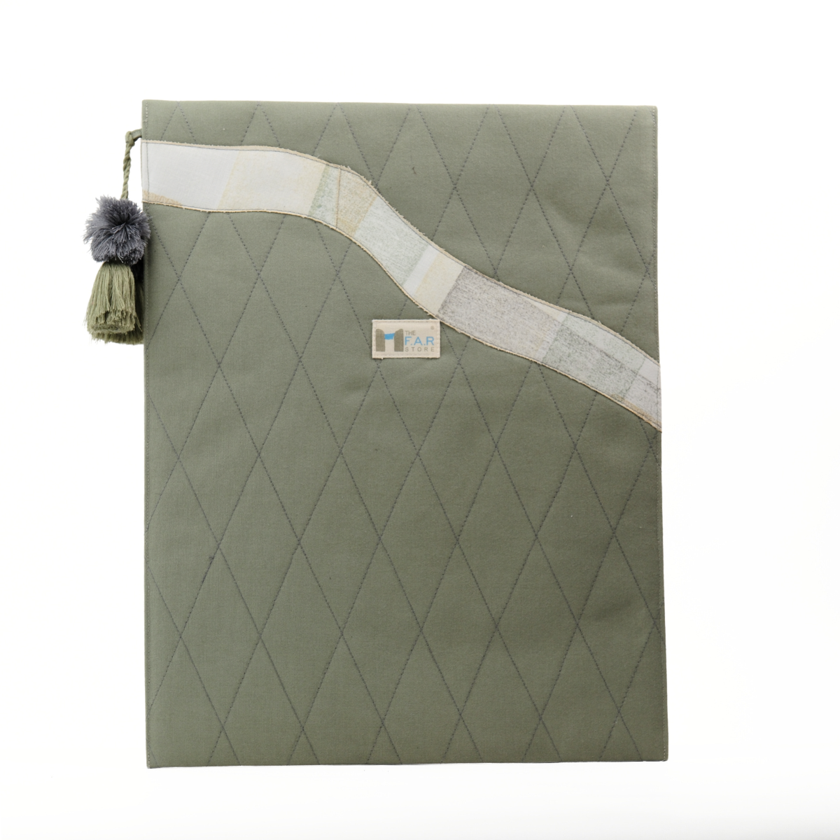 Gond Folk Snake - Green Laptop Sleeve