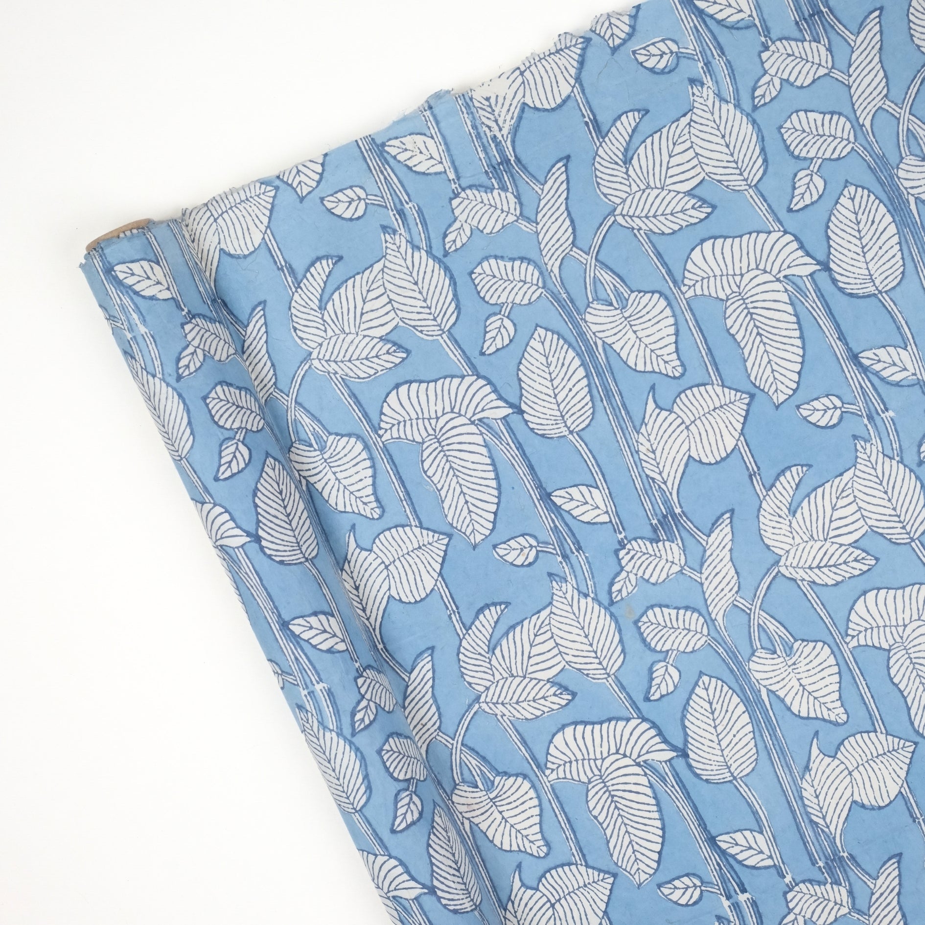 Set of 4 - The Unboxed Blue Gift Wrapping Papers