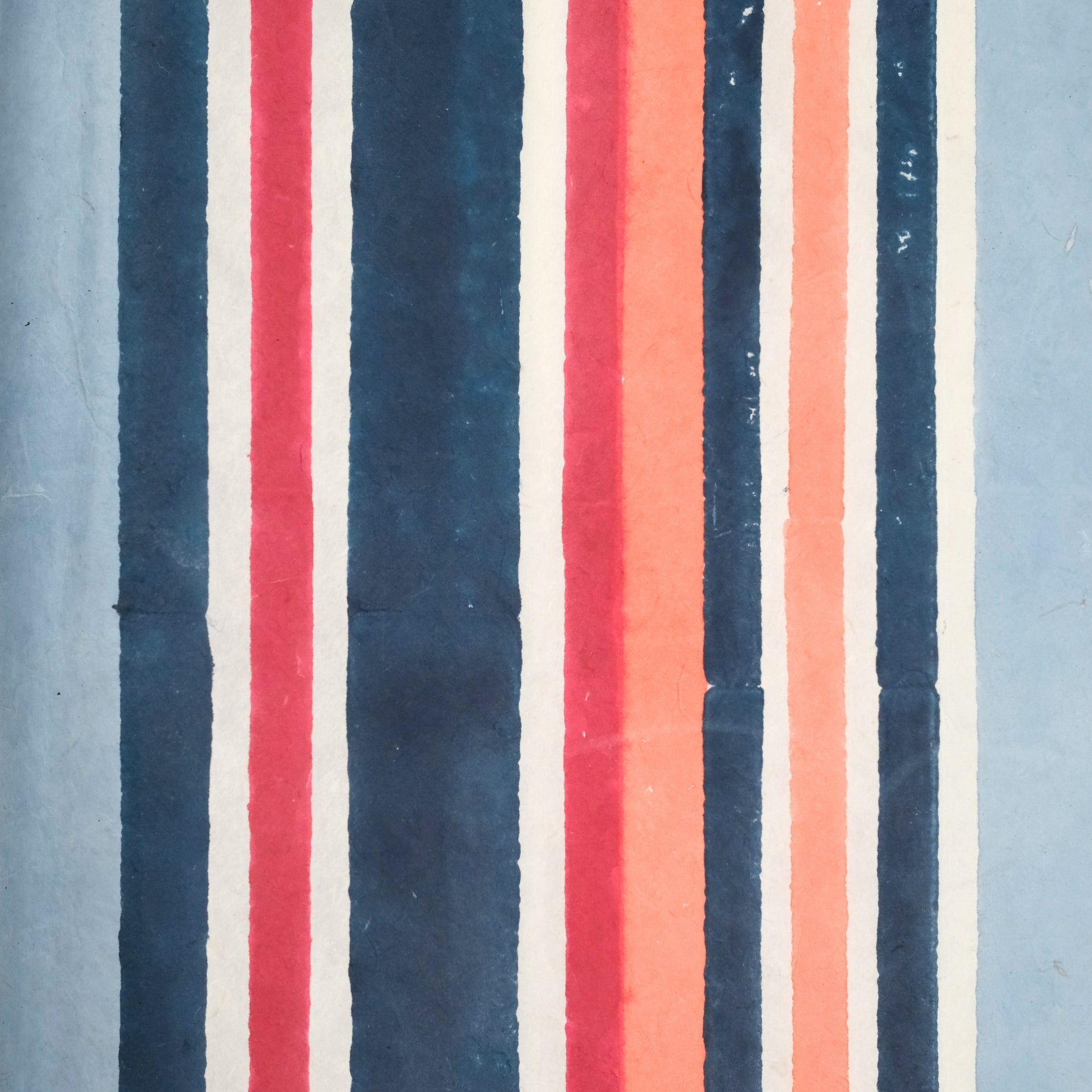 Set of 4 - The Unboxed Blue Gift Wrapping Papers