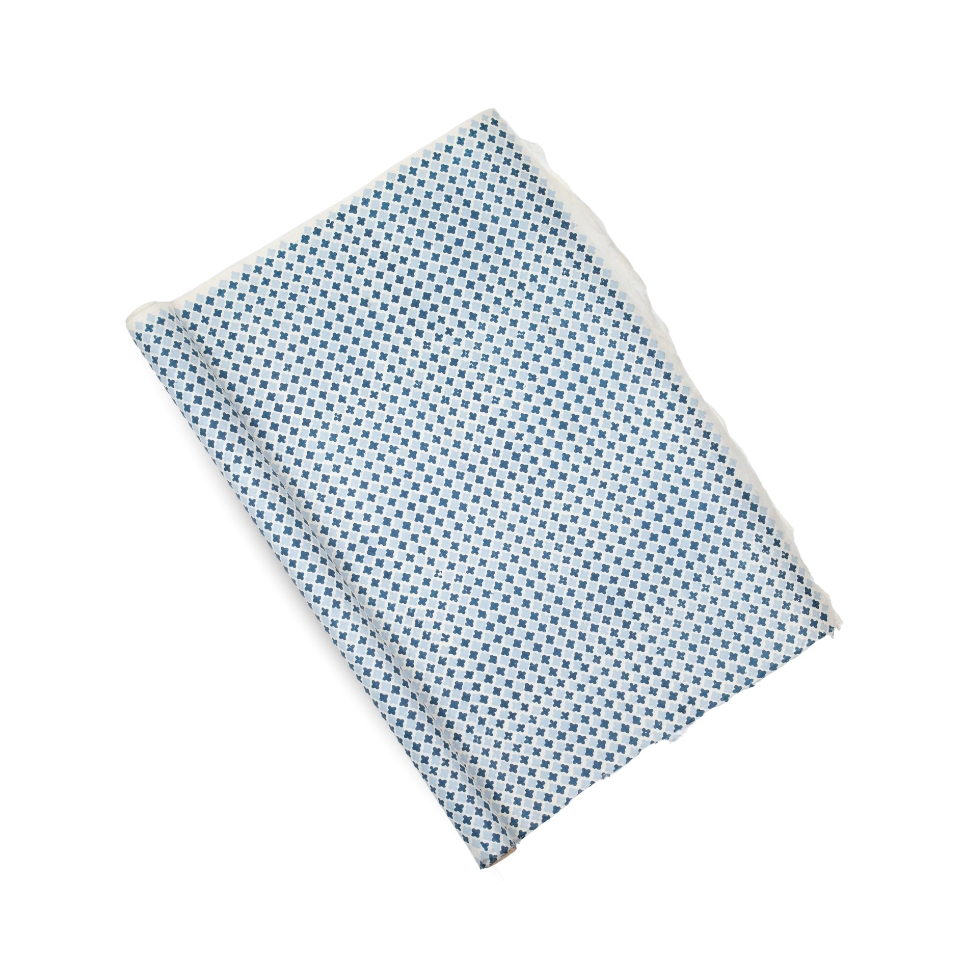 Set of 4 - The Unboxed Blue Gift Wrapping Papers