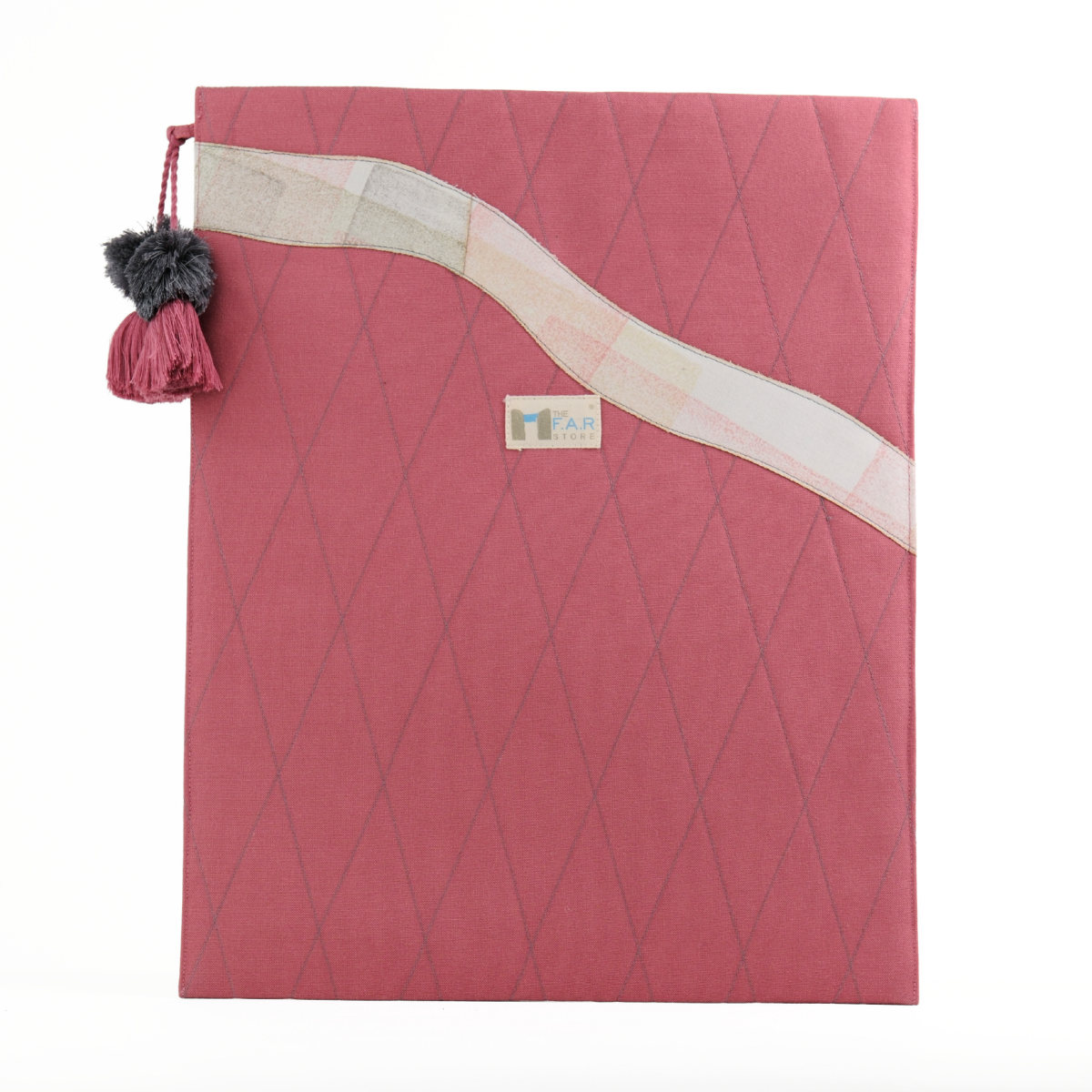 Gond Folk Snake - Pink Laptop Sleeve