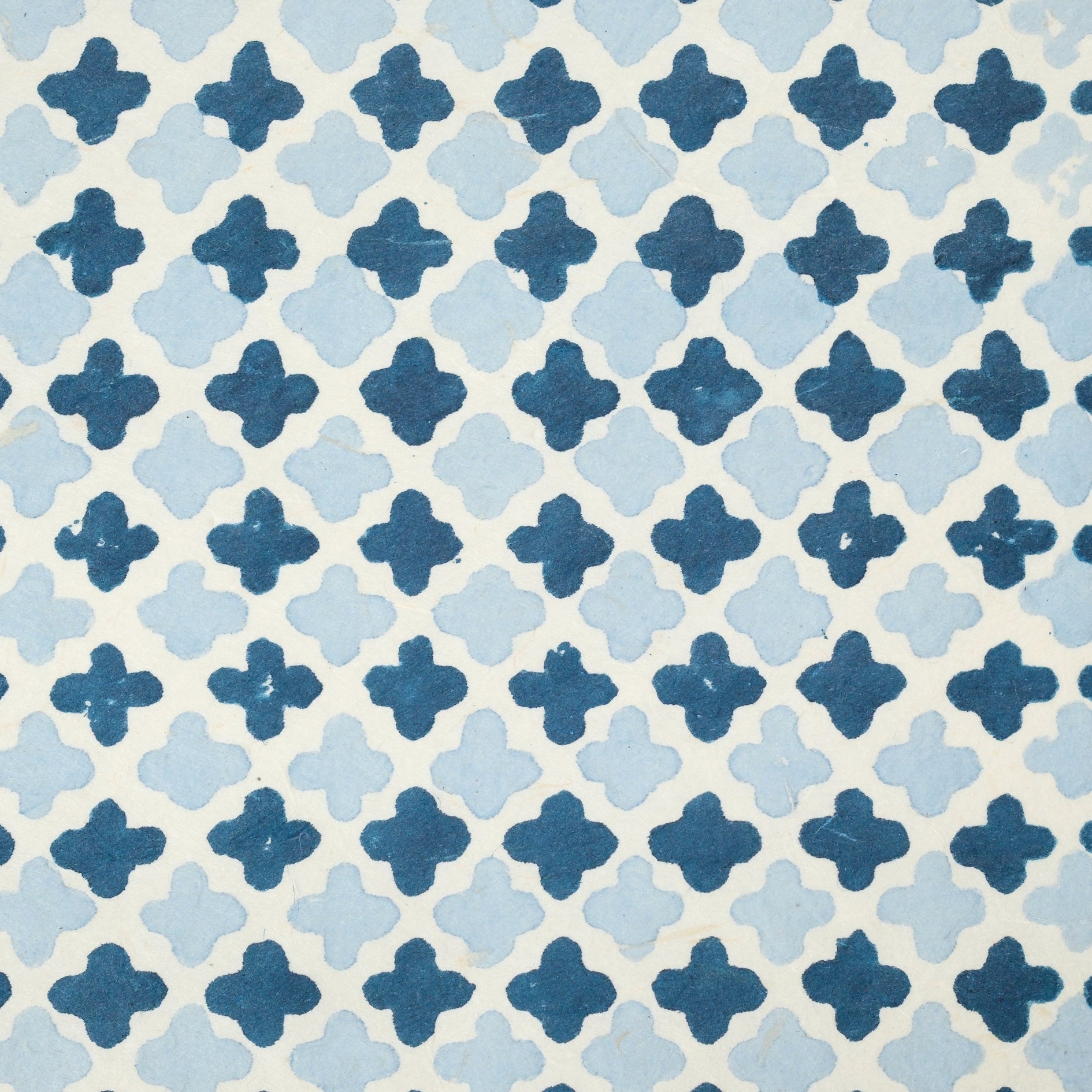 Set of 4 - The Unboxed Blue Gift Wrapping Papers