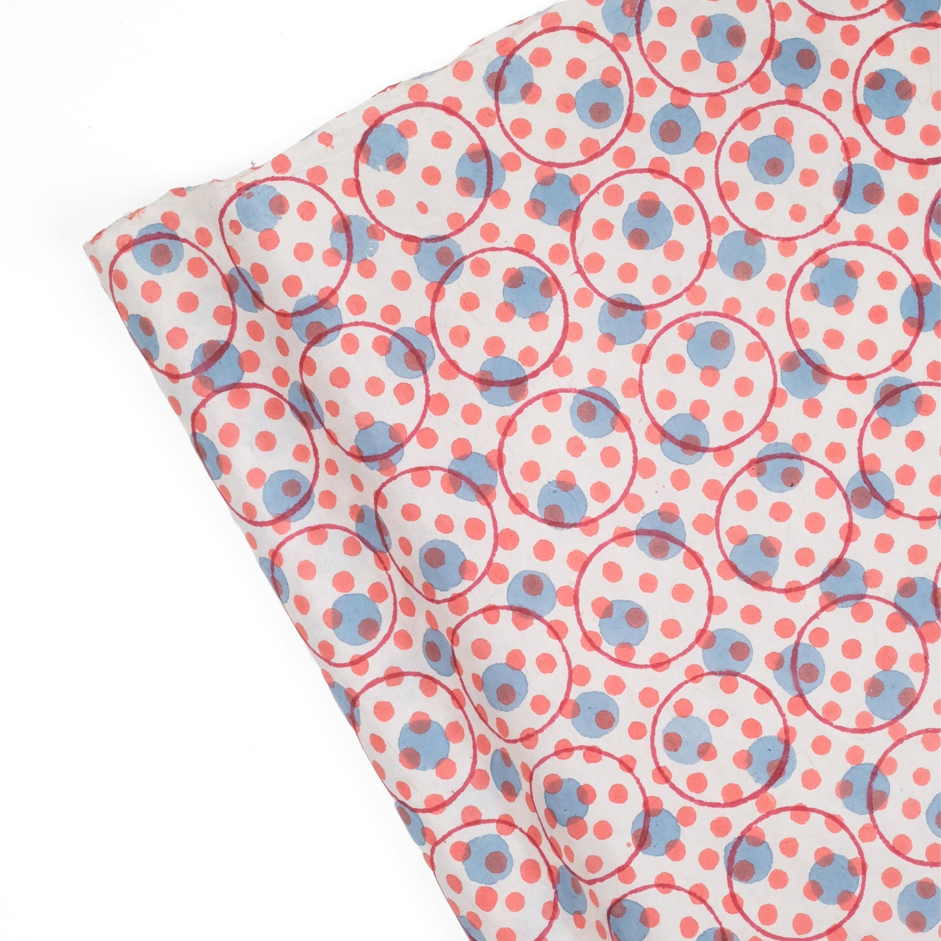 Set of 4 - The Unboxed Blue Gift Wrapping Papers