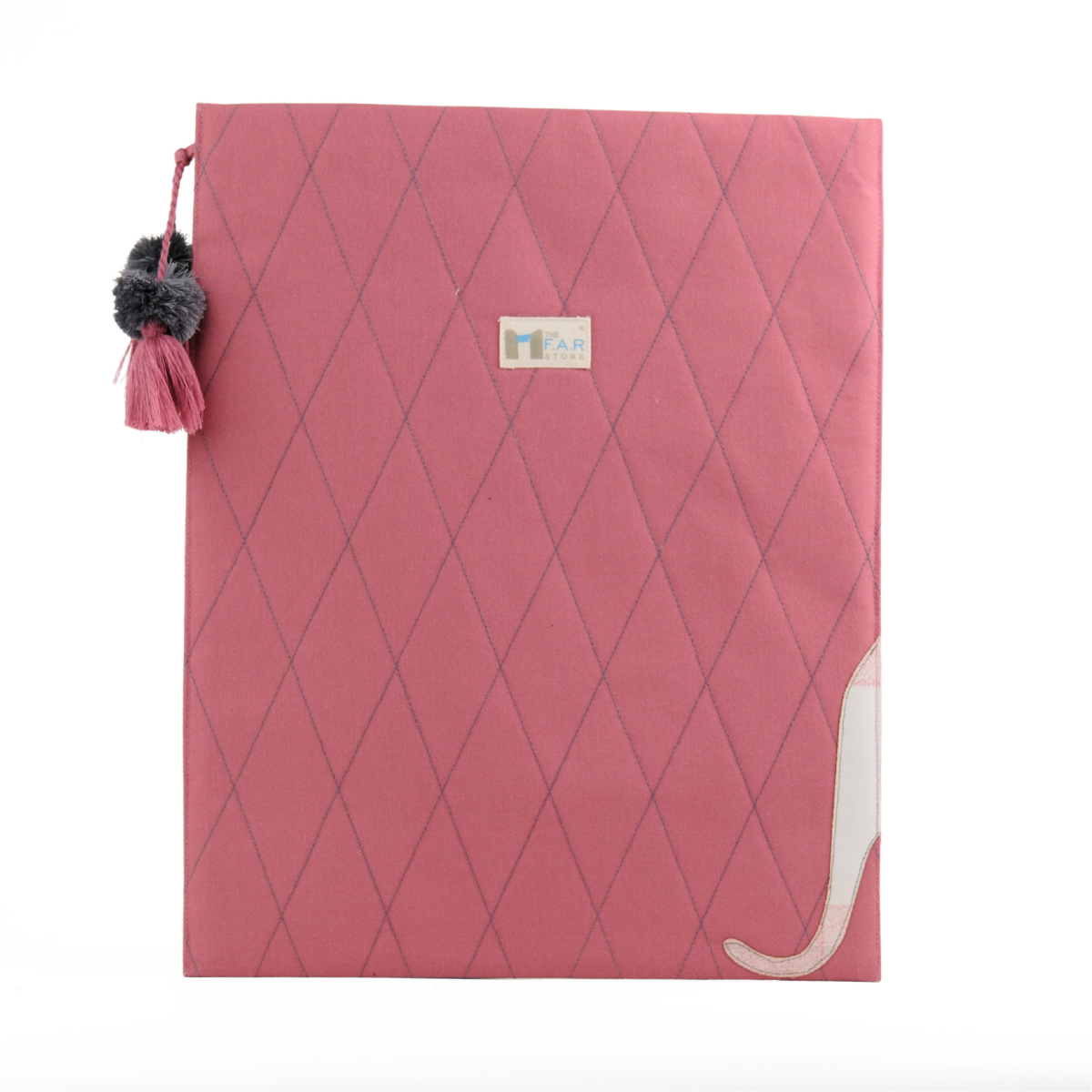 Gond Folk Kangaroo - Pink Laptop Sleeve