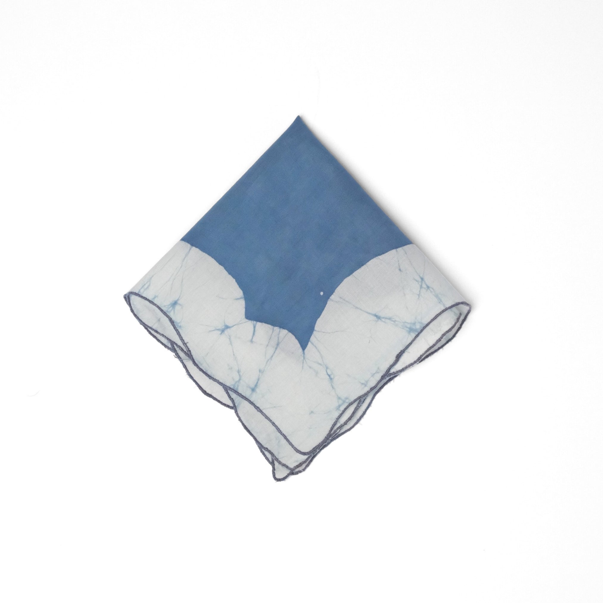 Set of 6 - Waves Blue Cocktail Napkins