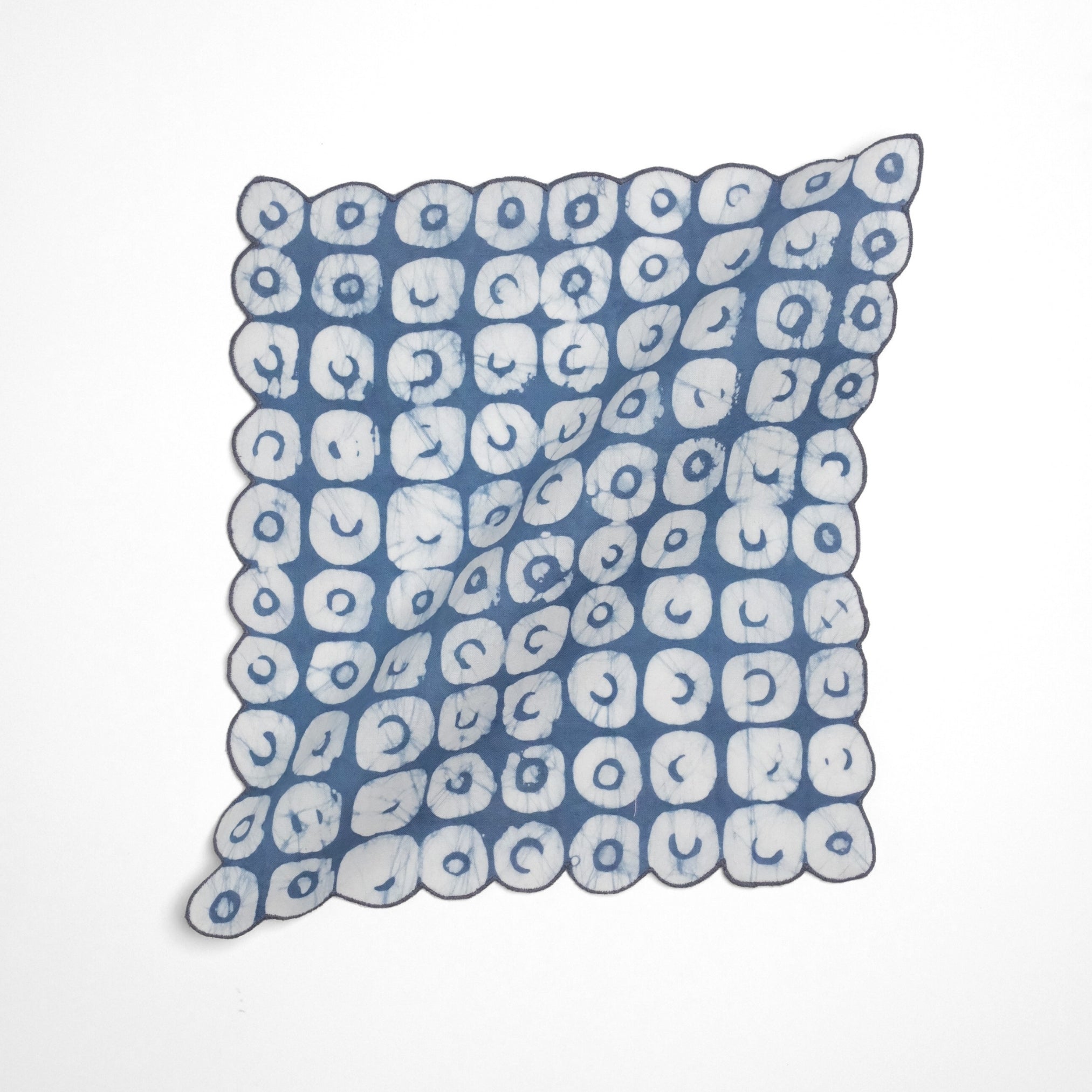 Set of 6 - Polo Blue Cocktail Napkins