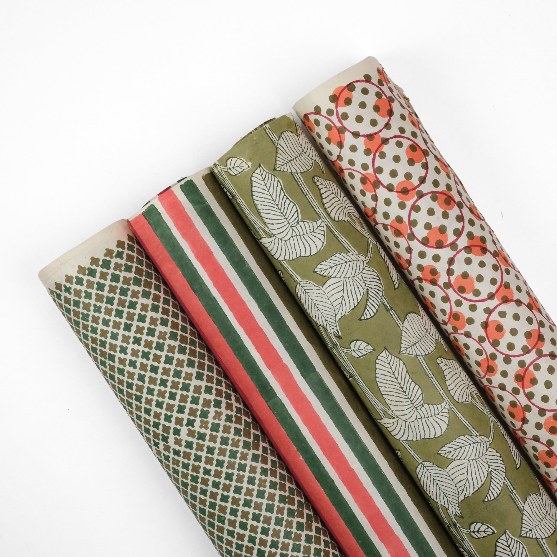 The Unboxed Green Gift Wrapping Paper