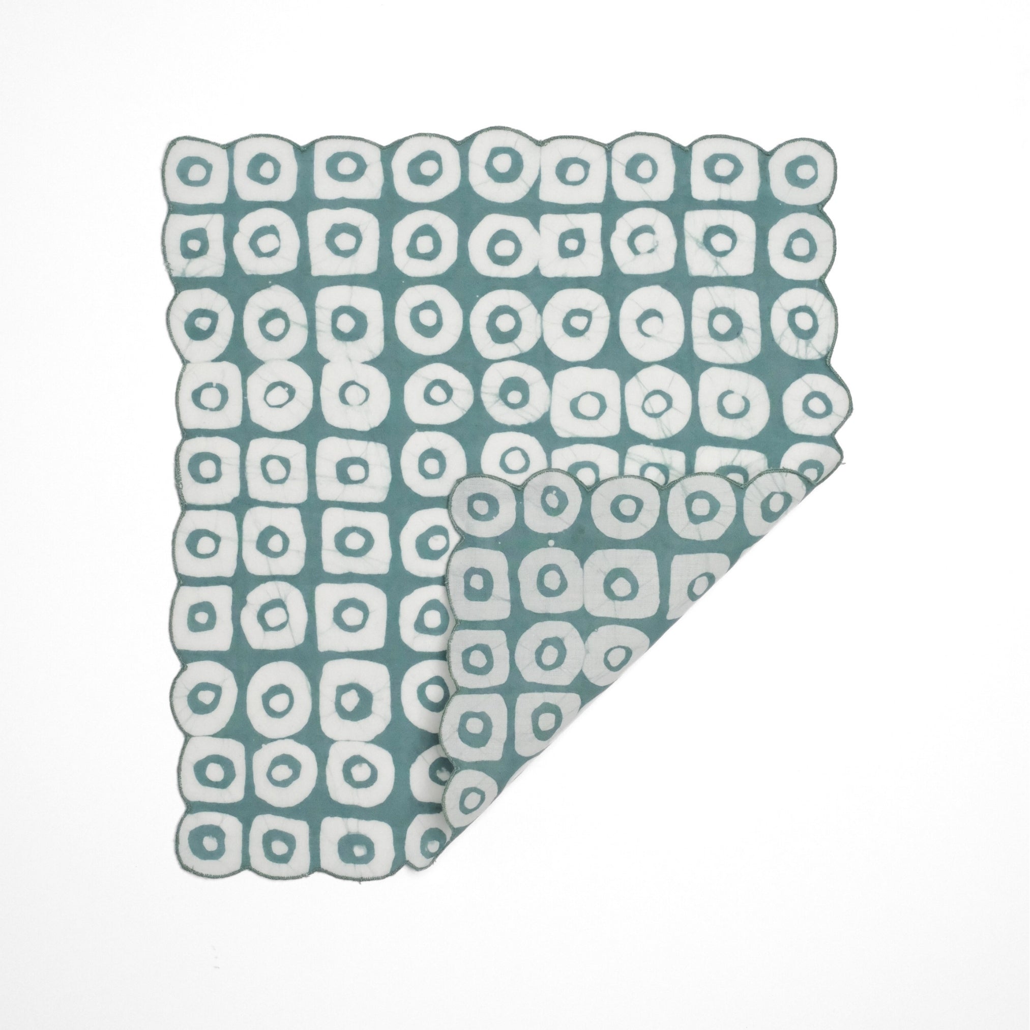 Set of 6 - Polo Green Cocktail Napkins