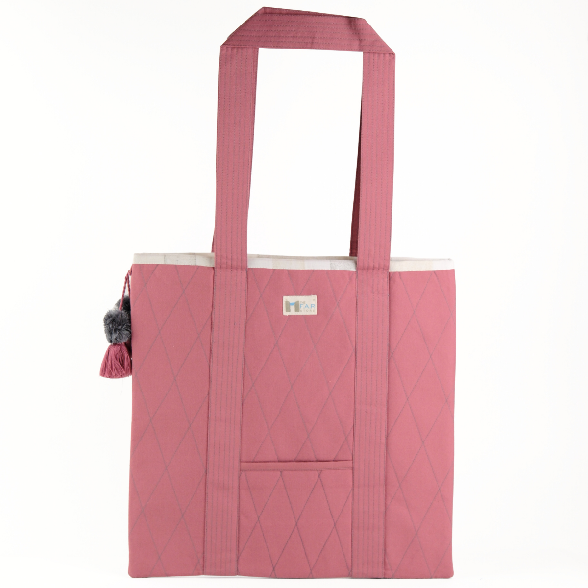 Gond Folk Deer - Pink Laptop Tote