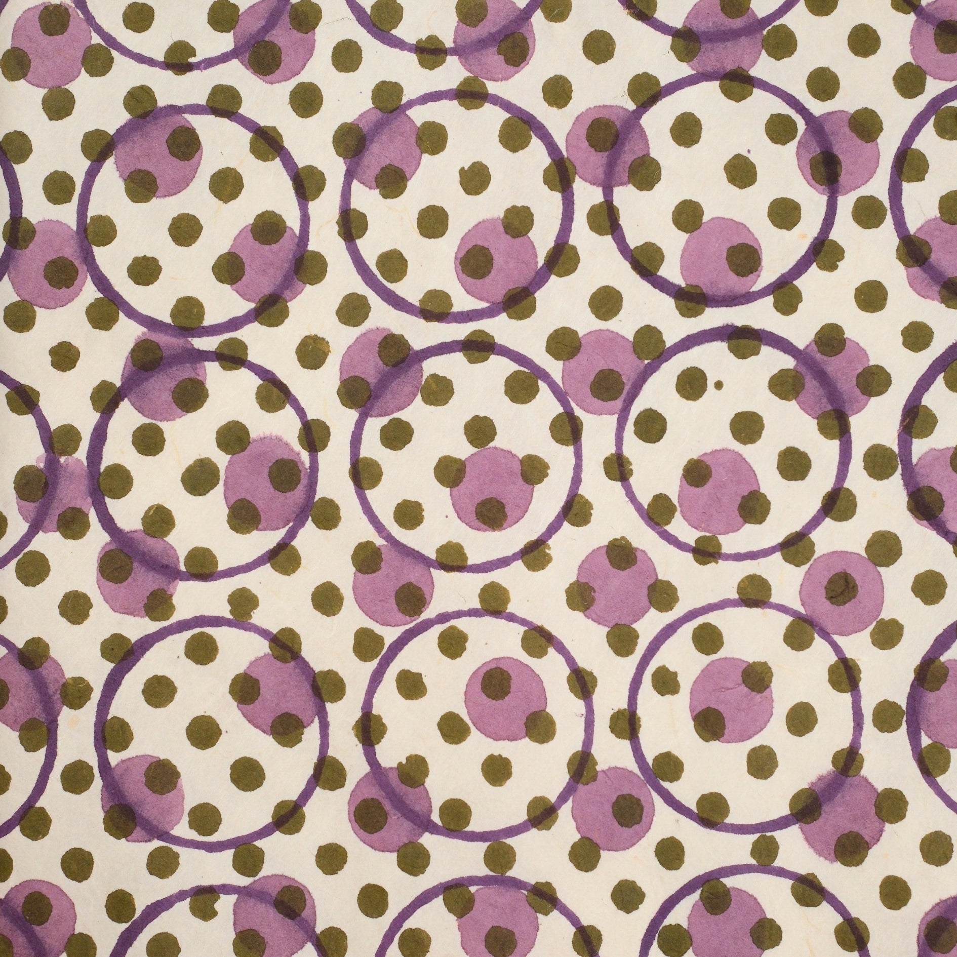 Set of 4 - The Unboxed Purple Gift Wrapping Papers