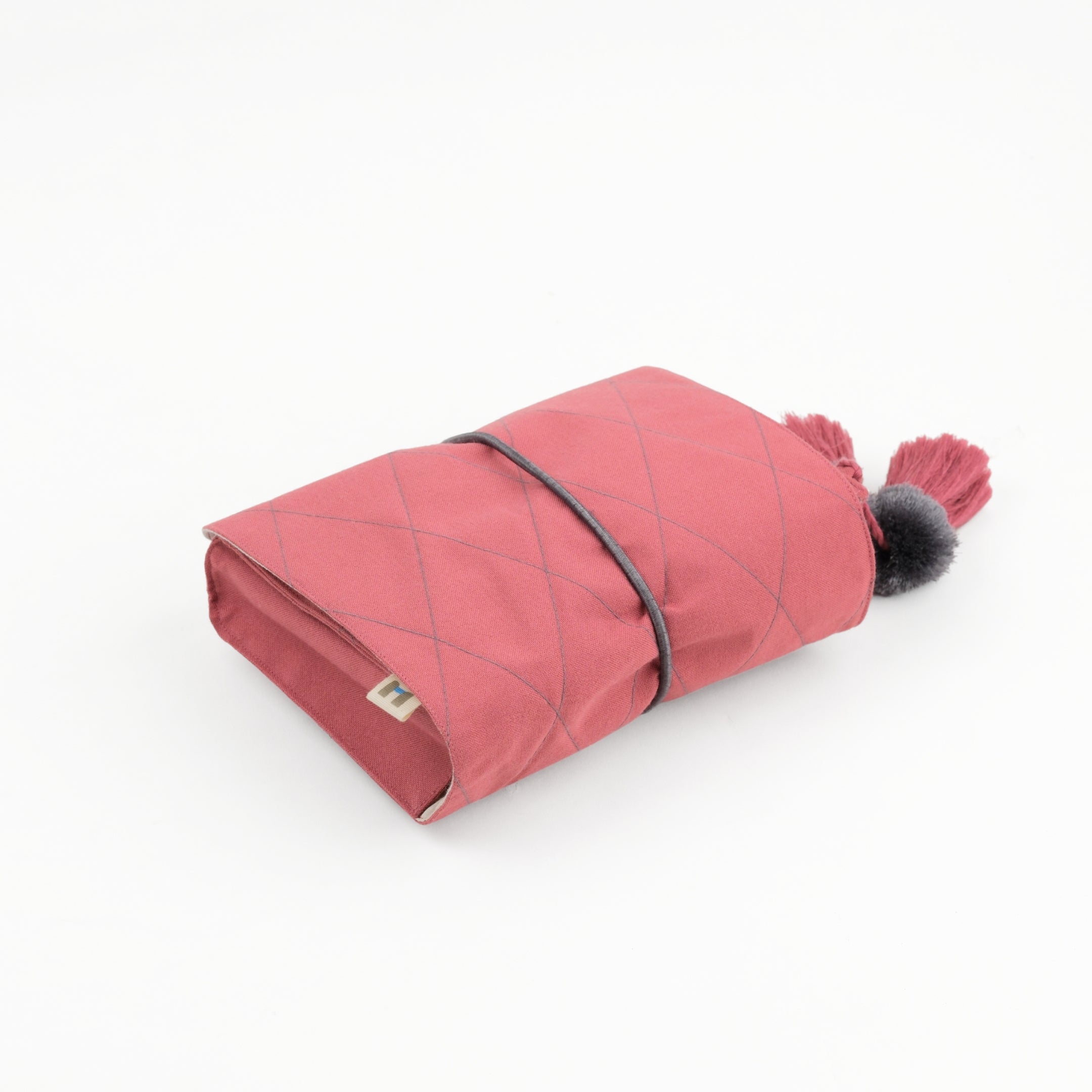 Gond Folk Bear - Pink Cable Pouch
