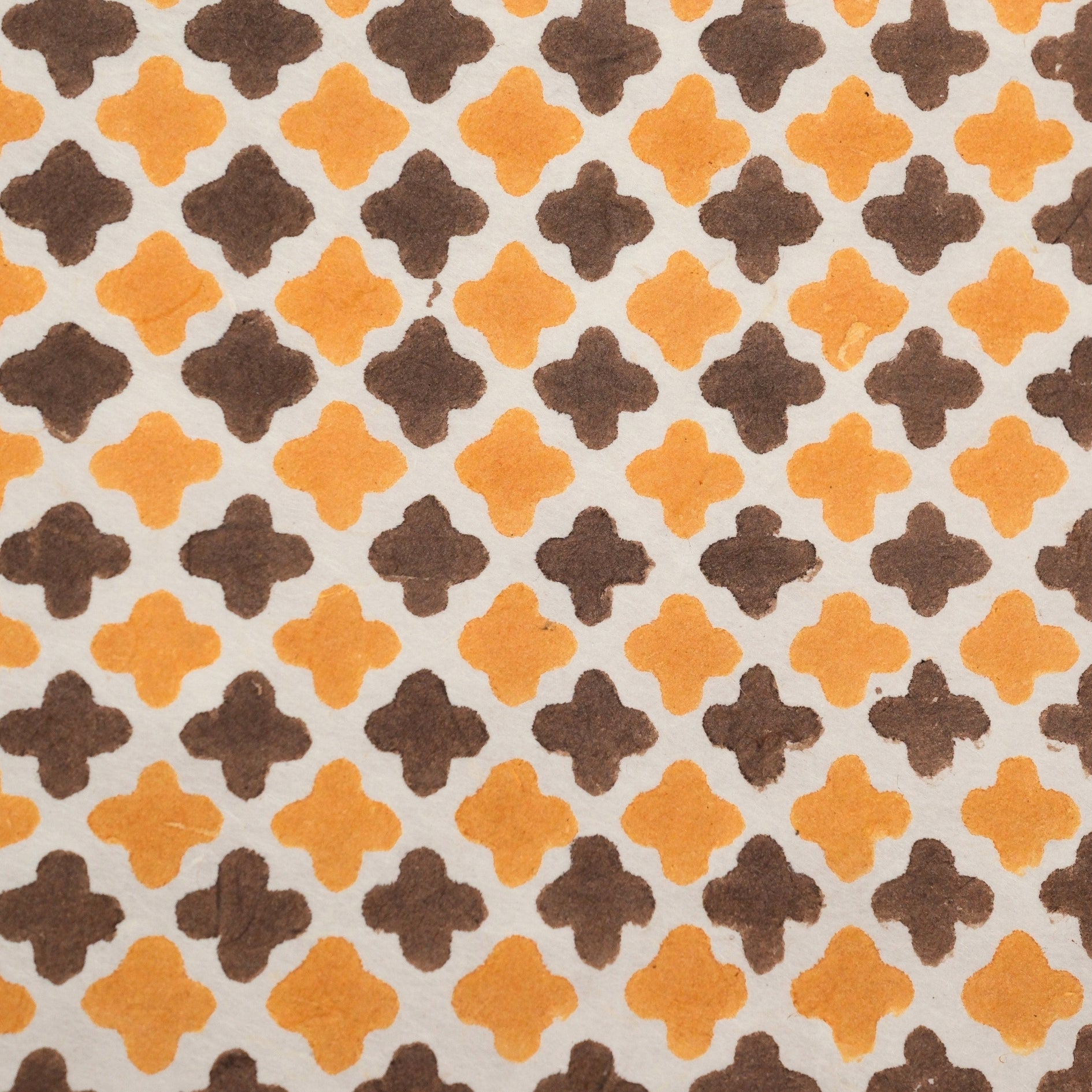 Set of 4 - The Unboxed Yellow Gift Wrapping Papers