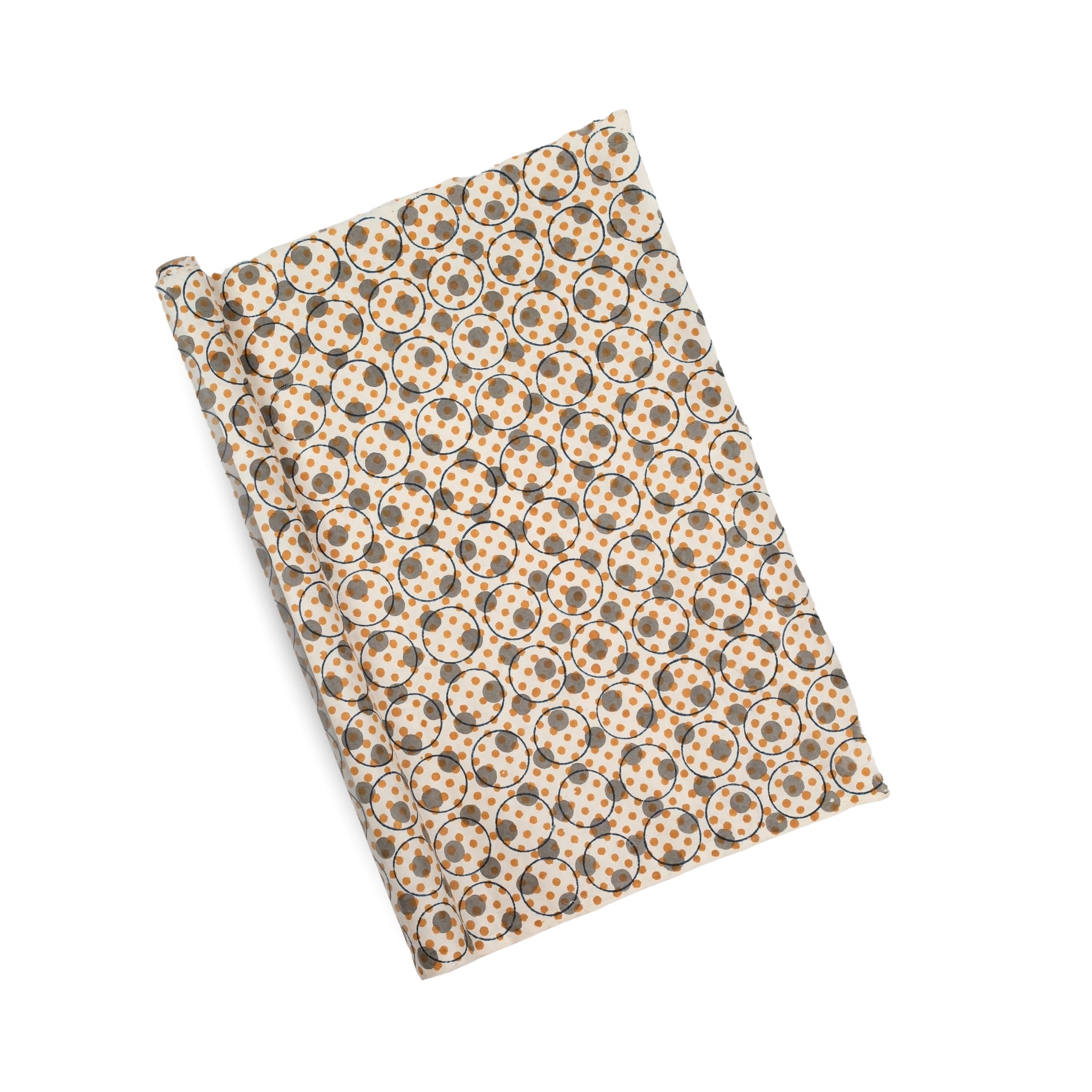 Set of 4 - The Unboxed Yellow Gift Wrapping Papers
