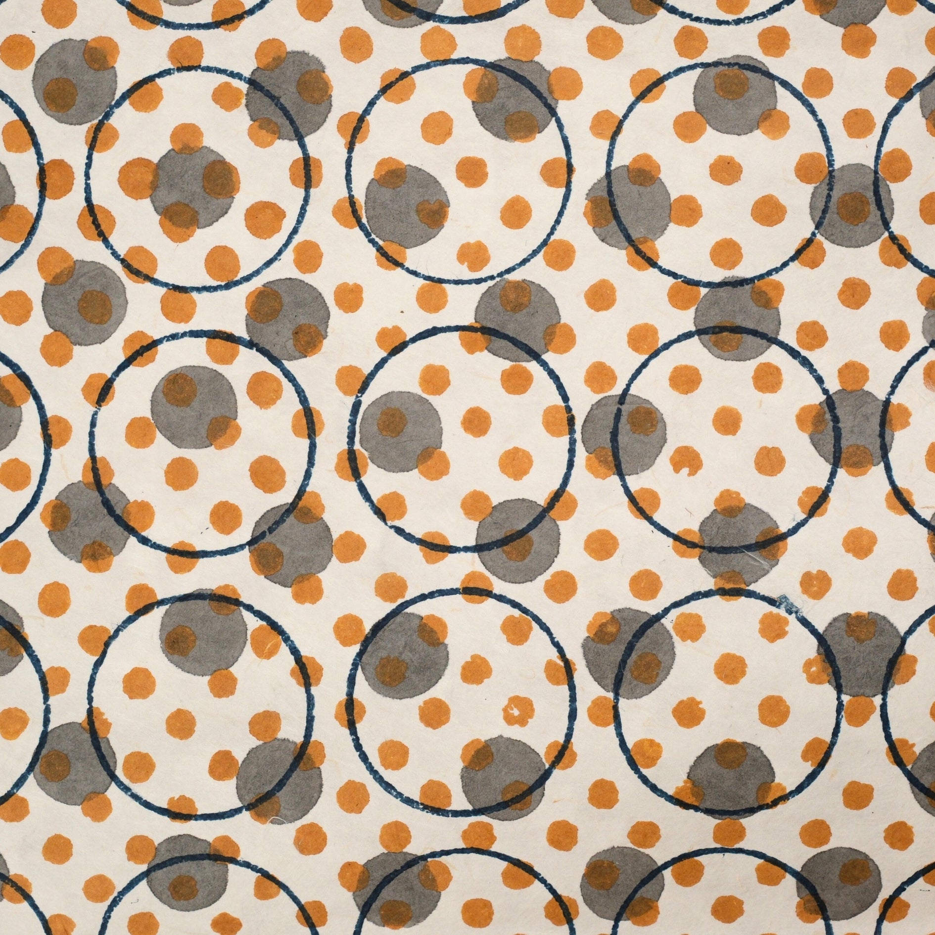 Set of 4 - The Unboxed Yellow Gift Wrapping Papers