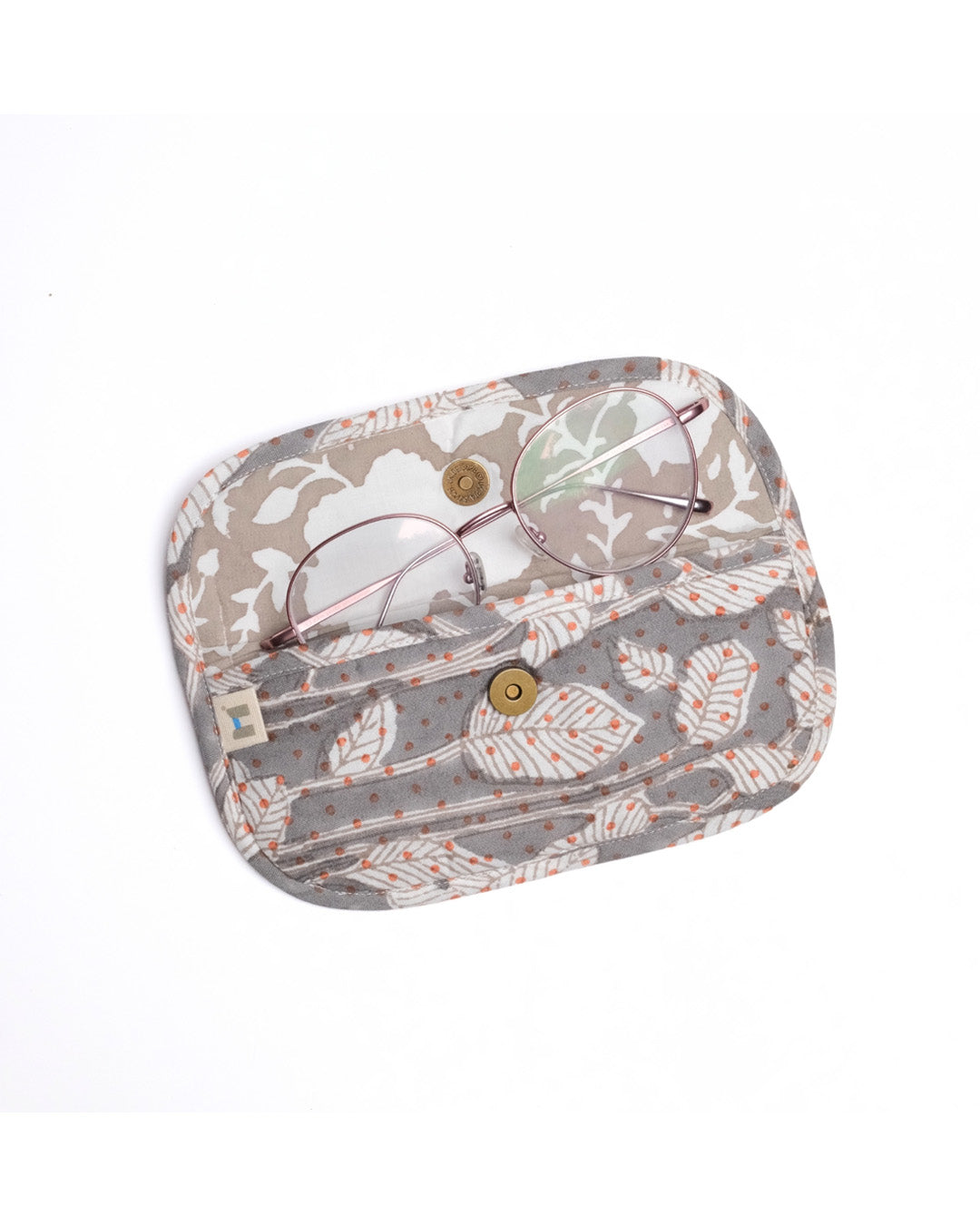 Nature's Canvas Grey - Spectacle Case