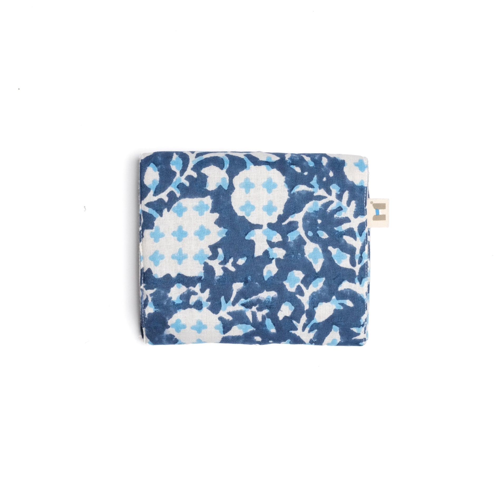 Botanical Bliss Blue - Sanitary Pouch