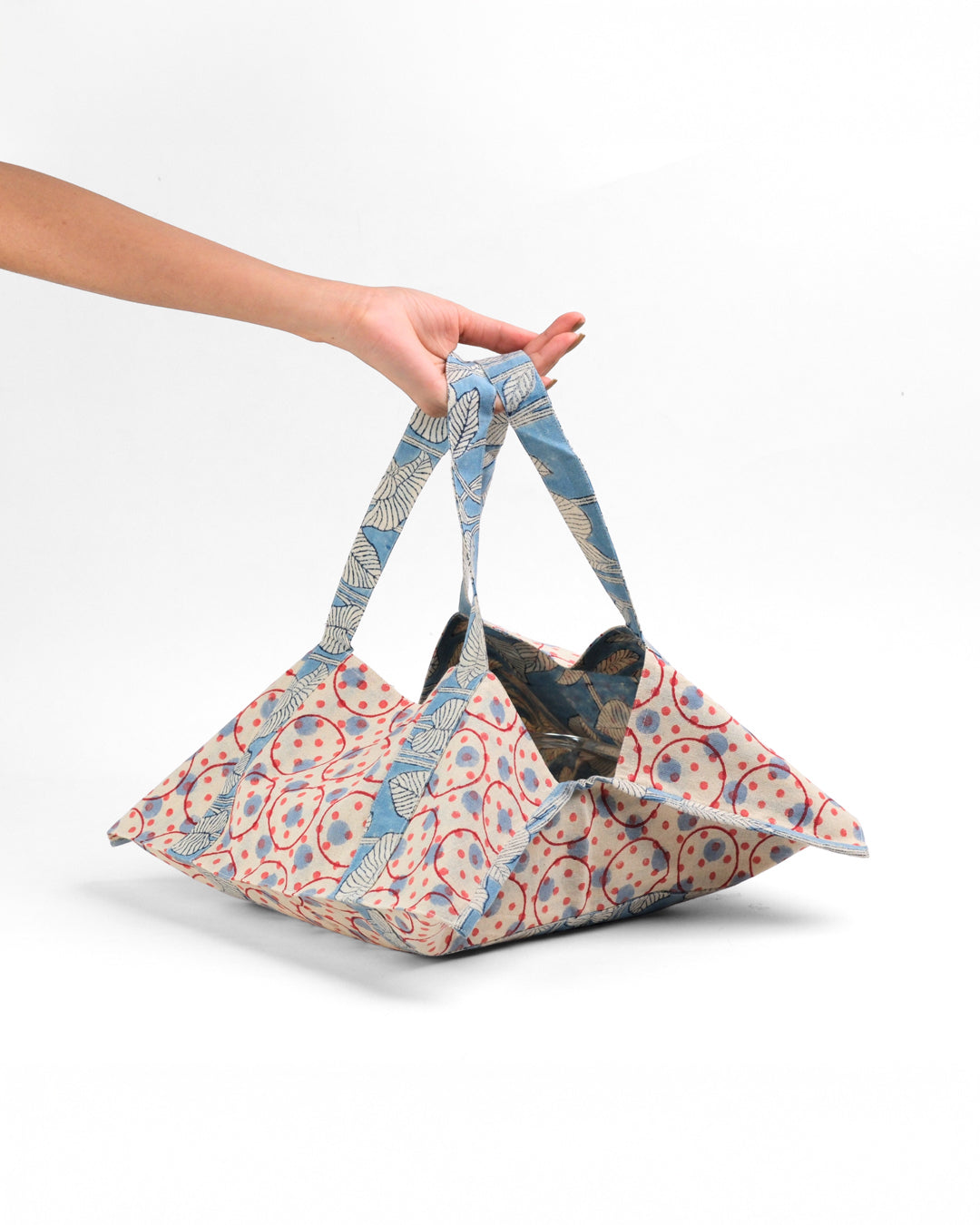 Set of 3 - Nature's Canvas Blue Pie Bags