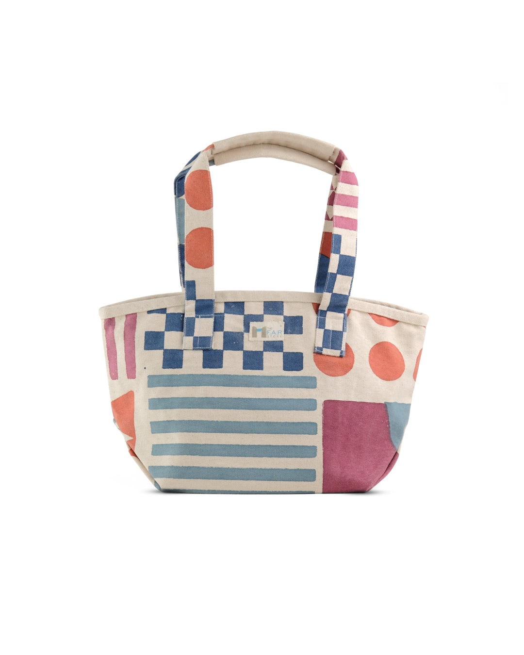 Zentangle Red & Blue - Beach Bag