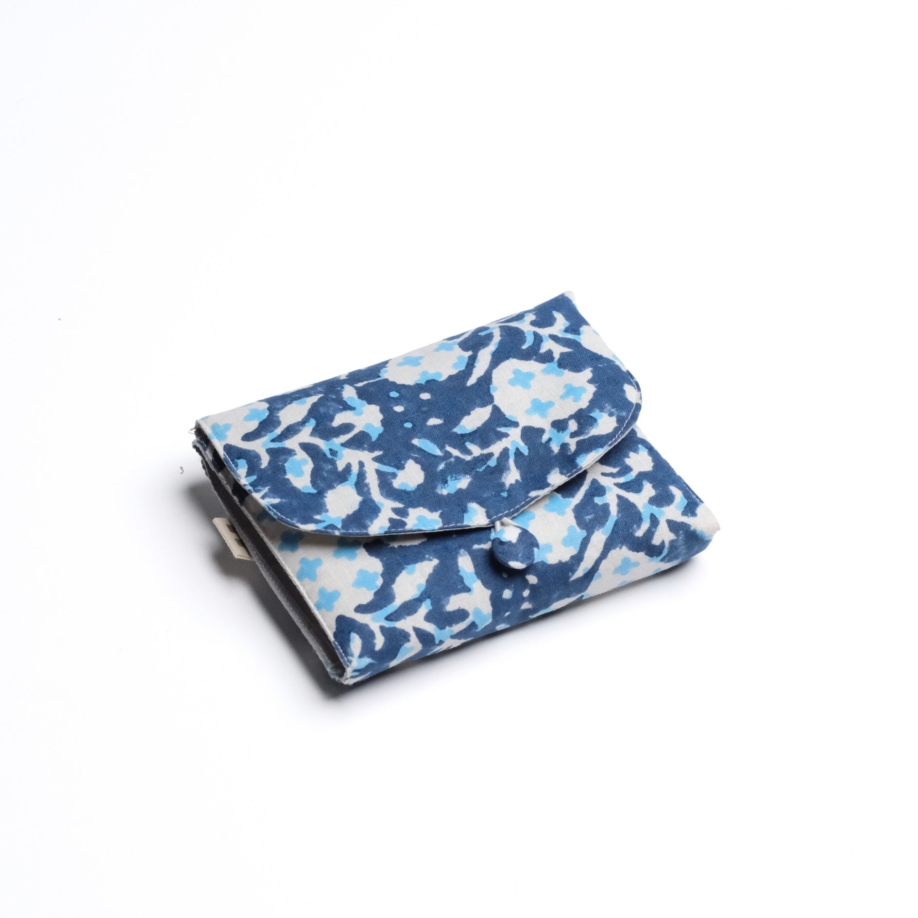 Botanical Bliss Blue - Sanitary Pouch