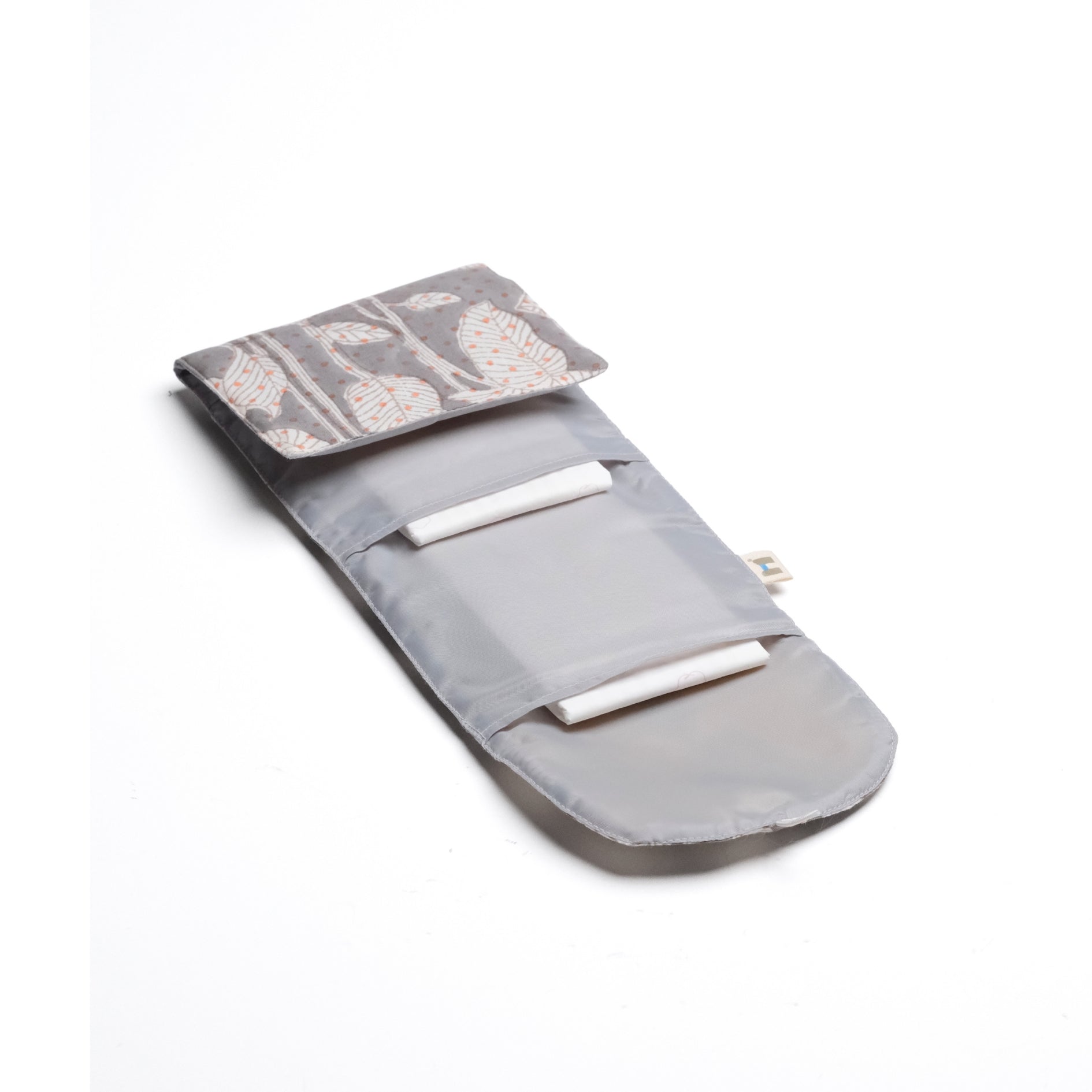 Nature's Canvas Grey - Sanitary Pouch