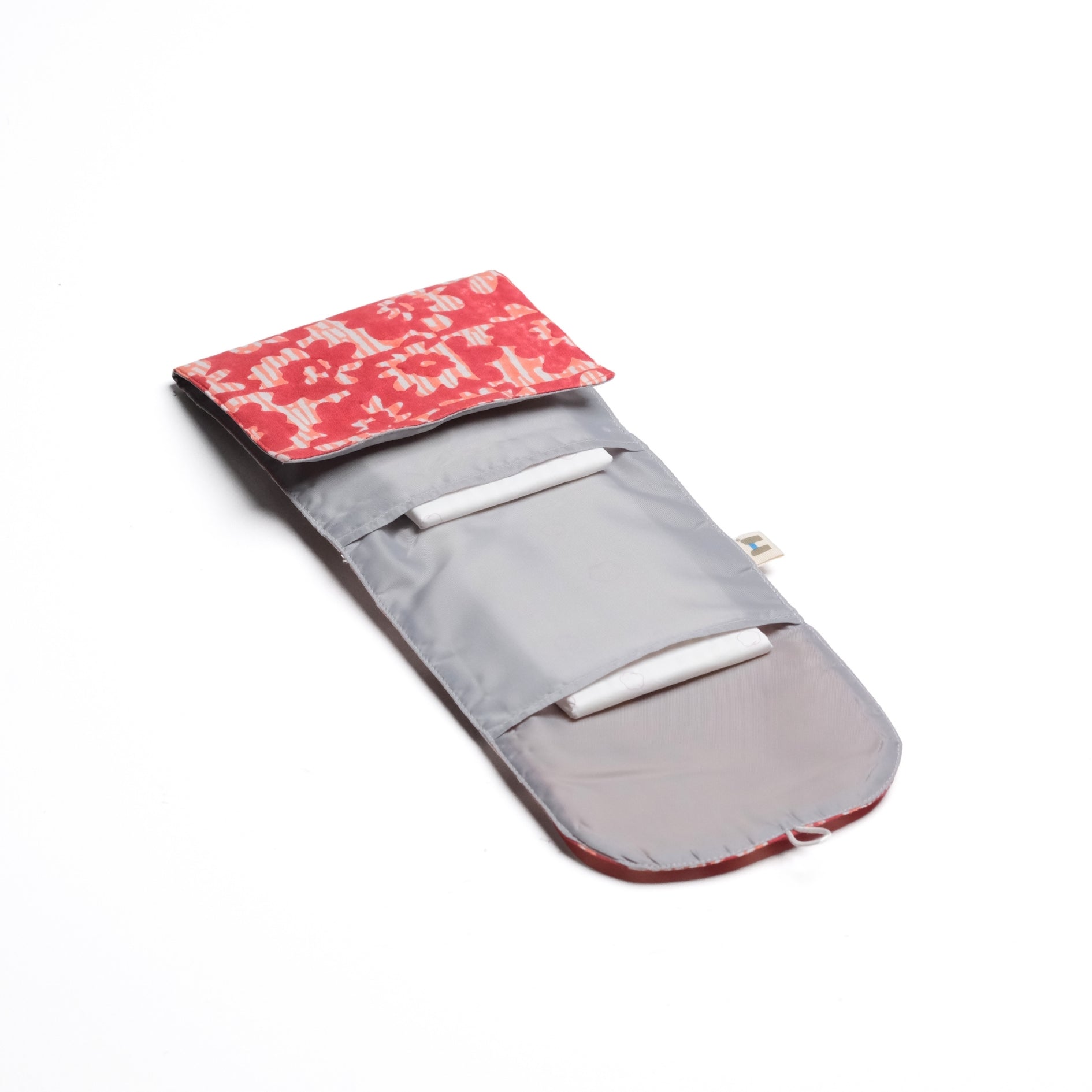 Floret Red - Sanitary Pouch
