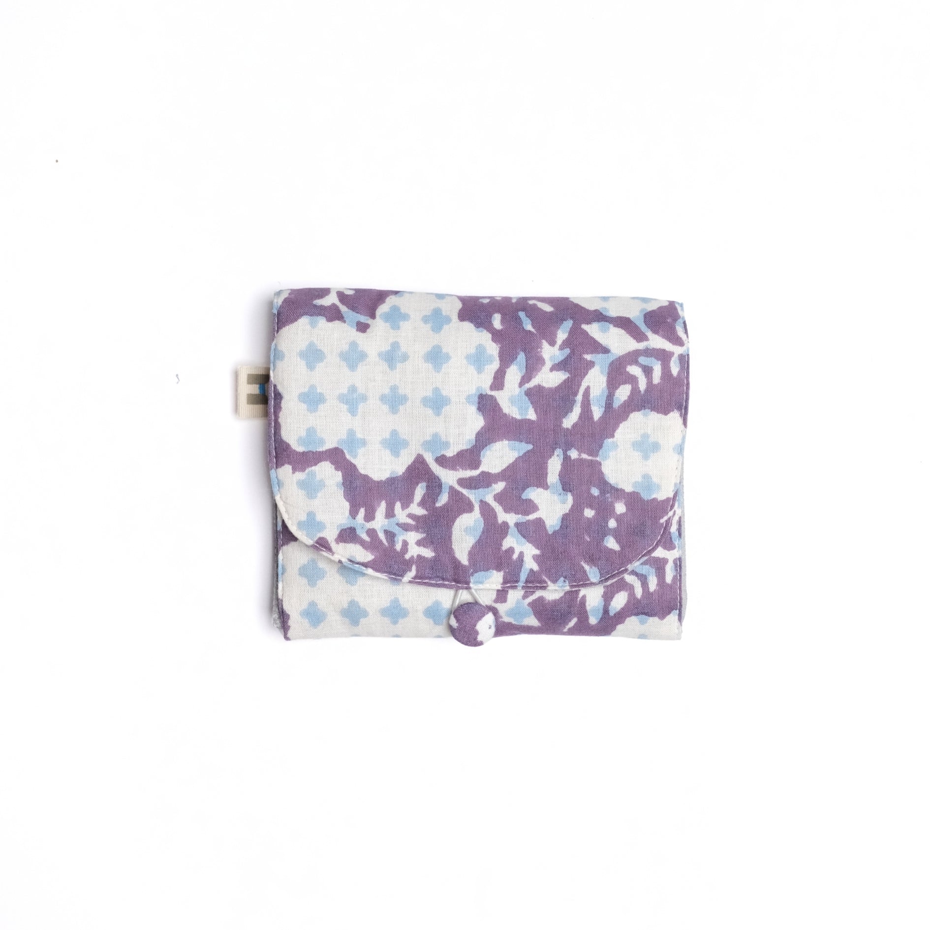 Botanical Bliss Purple - Sanitary Pouch