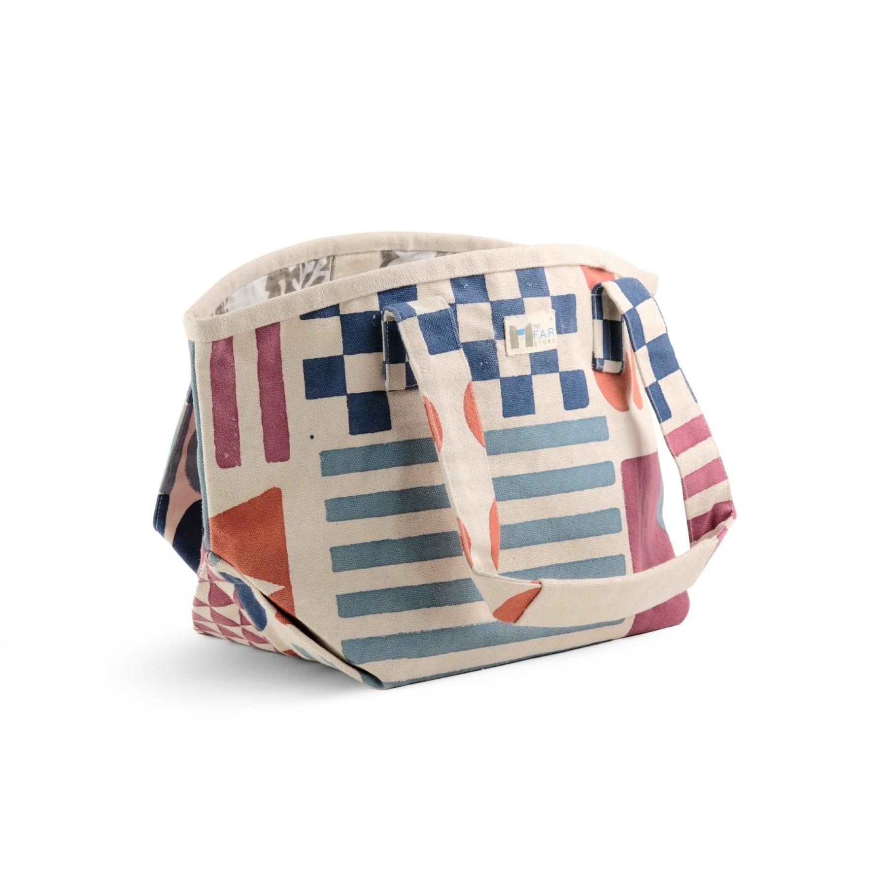 Zentangle Pink & Blue - Beach Bag