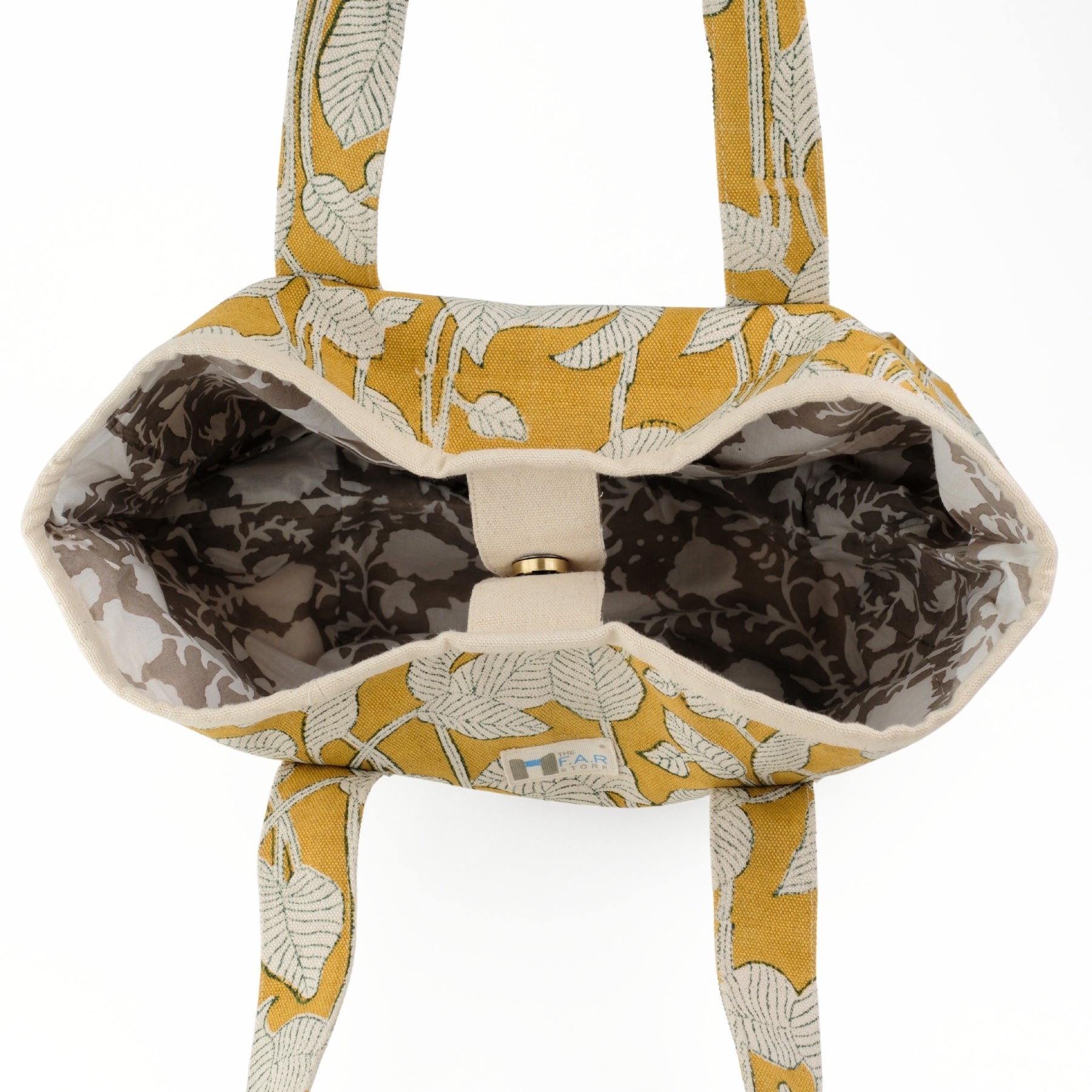 Nature's Canvas Yellow - Beach Bag