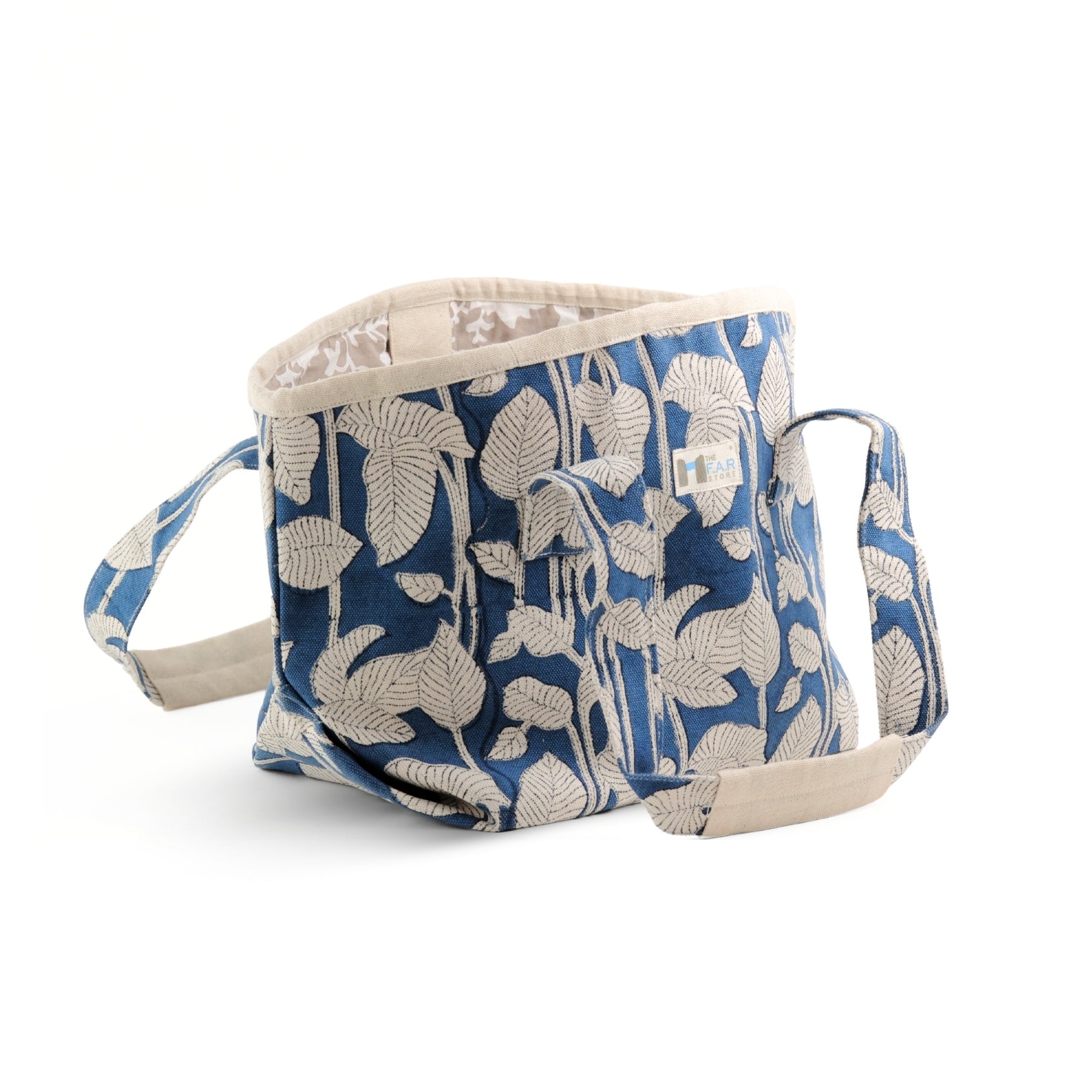 Nature's Canvas Blue - Beach Bag